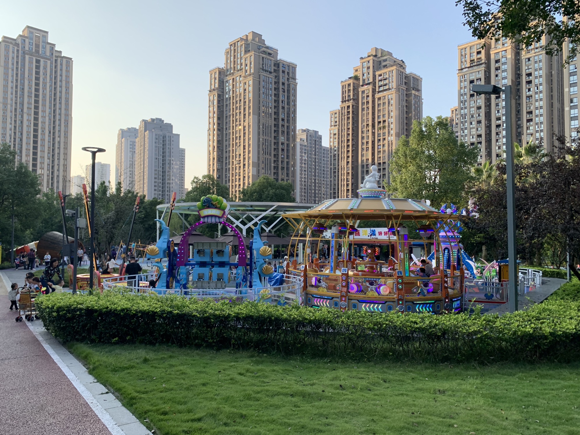 心湖北体育文化公园旅行图片 2