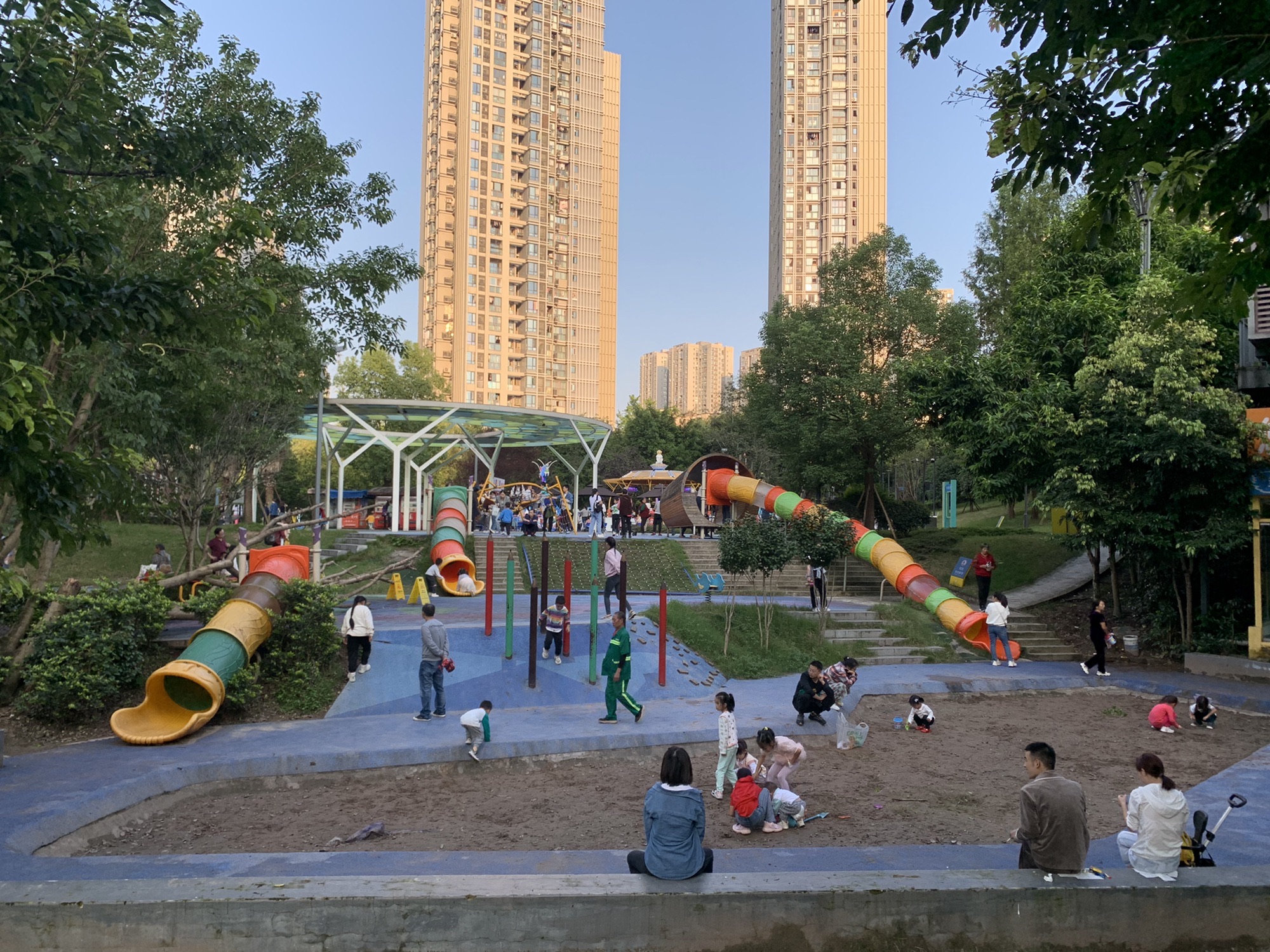 心湖北体育文化公园旅行图片 1