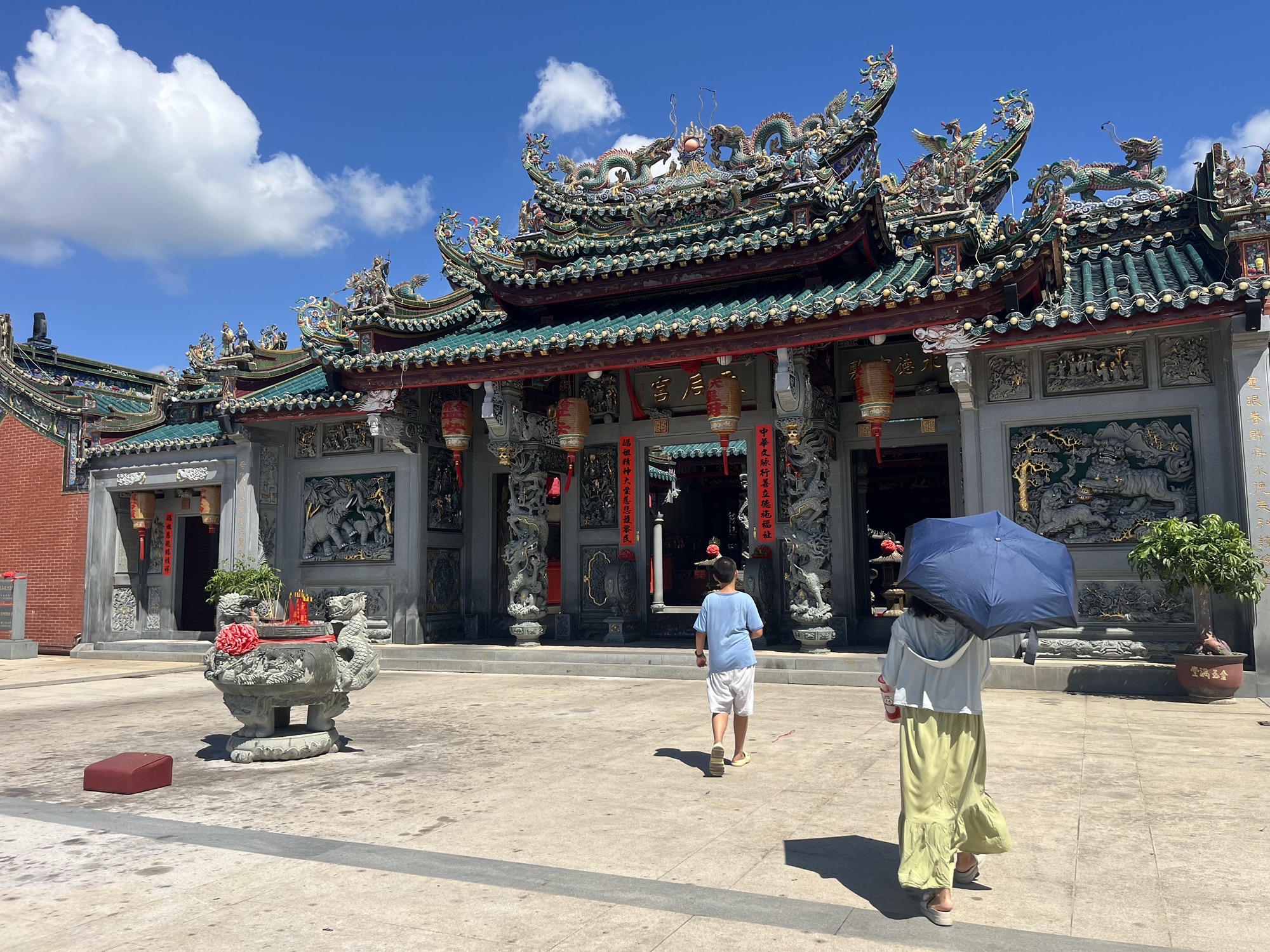 碣石乌坭天后宫实景照片