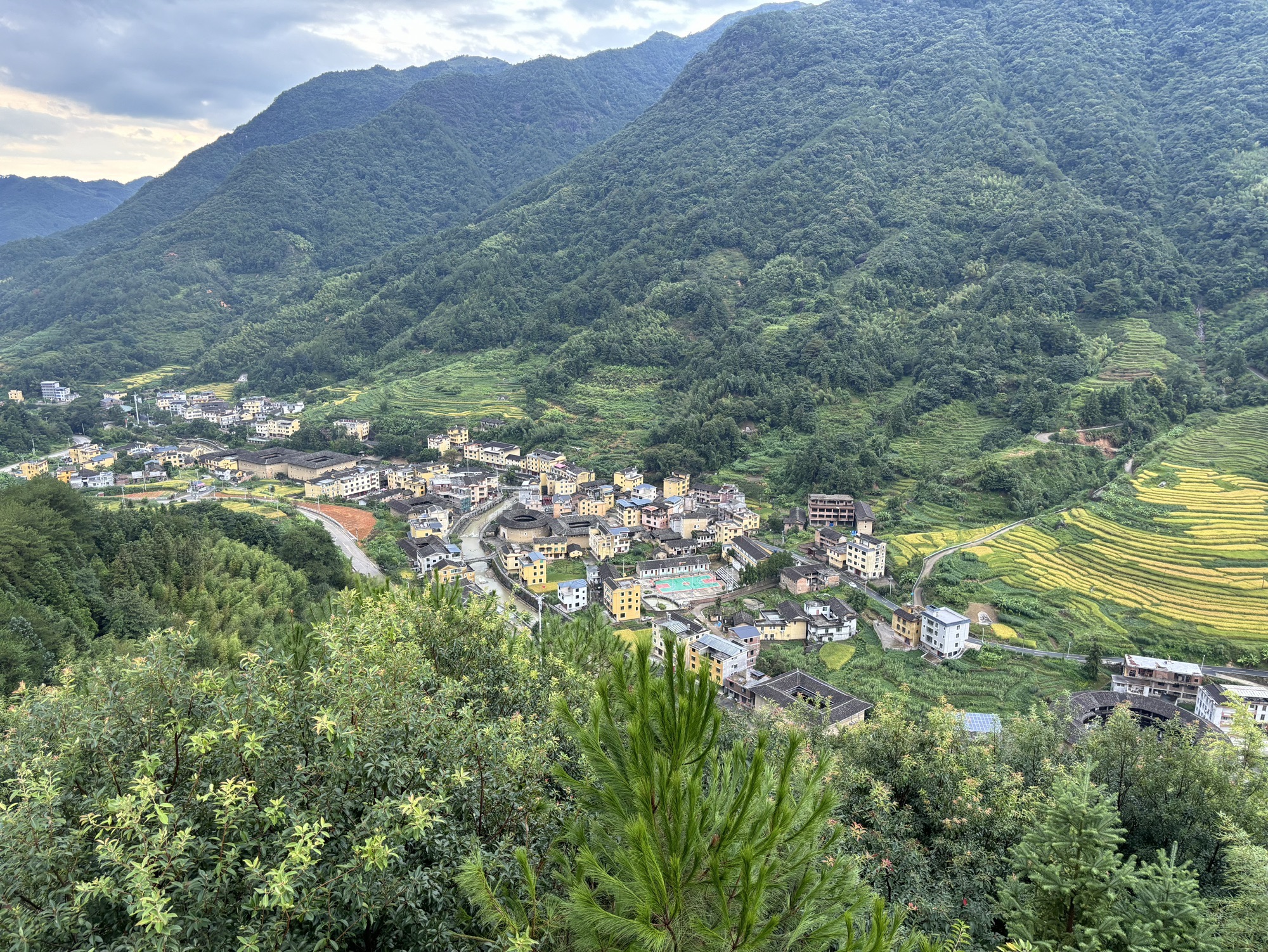 福建土楼沟观景台旅行图片 2