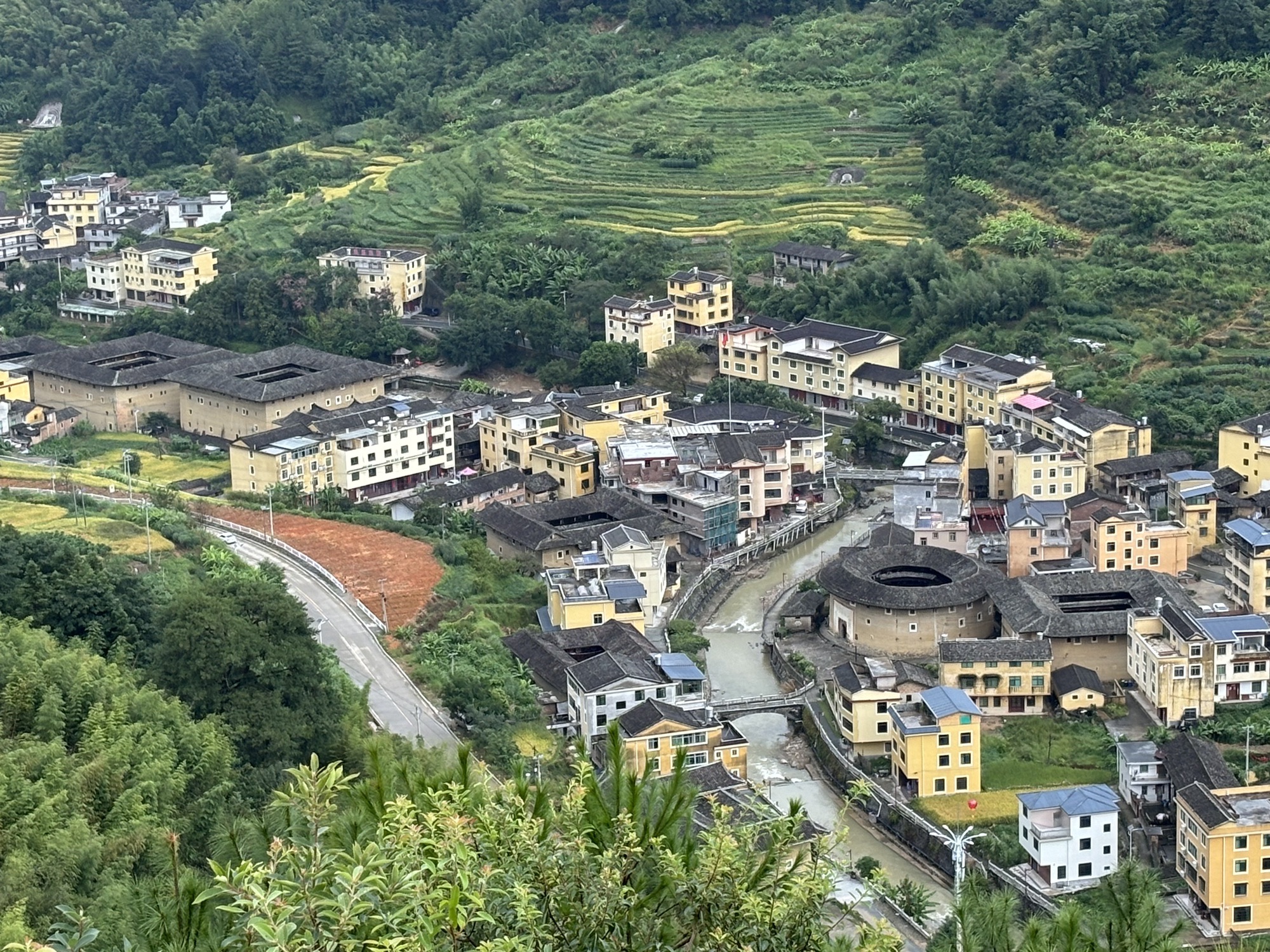 福建土楼沟观景台旅行图片 3