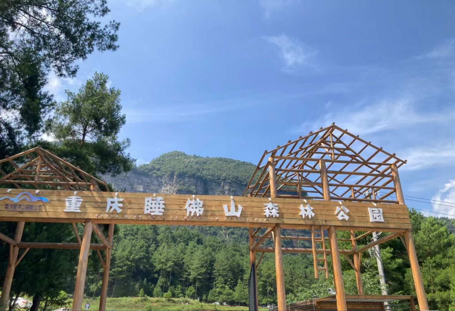 重庆睡佛山森林公园