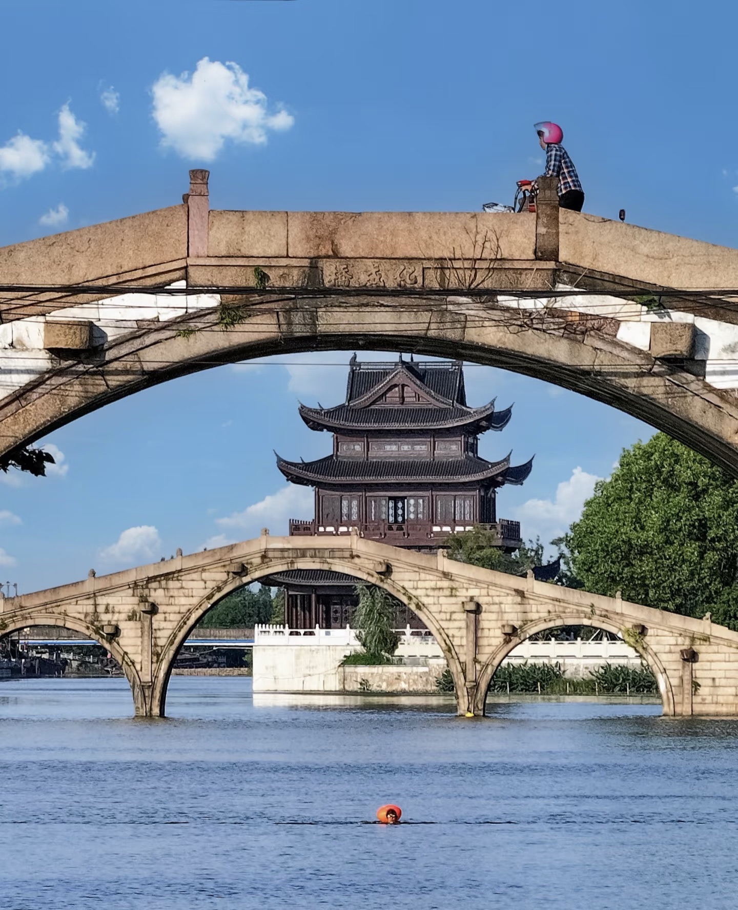 全国重点文物保护单位双林三桥(化成桥)旅行图片 2
