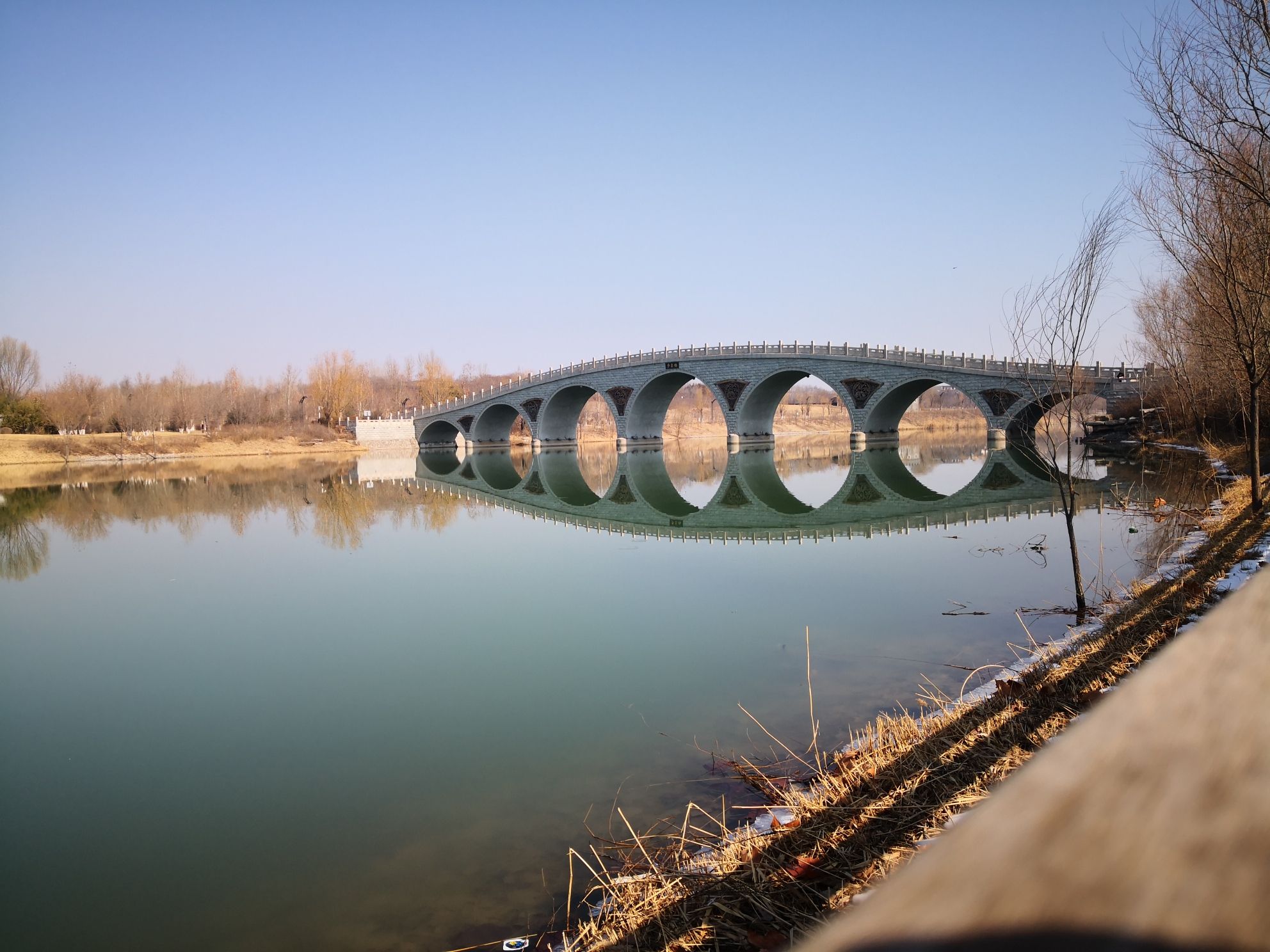 涝洰河生态公园旅行图片 1
