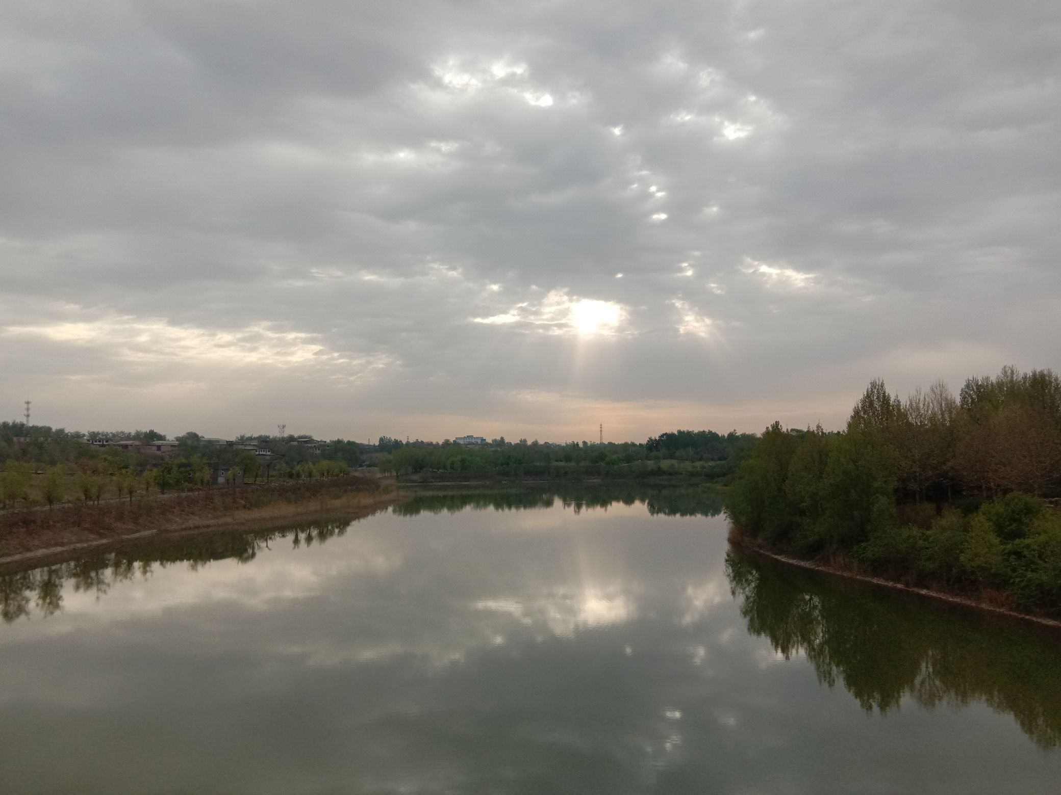 涝洰河生态公园旅行图片 1