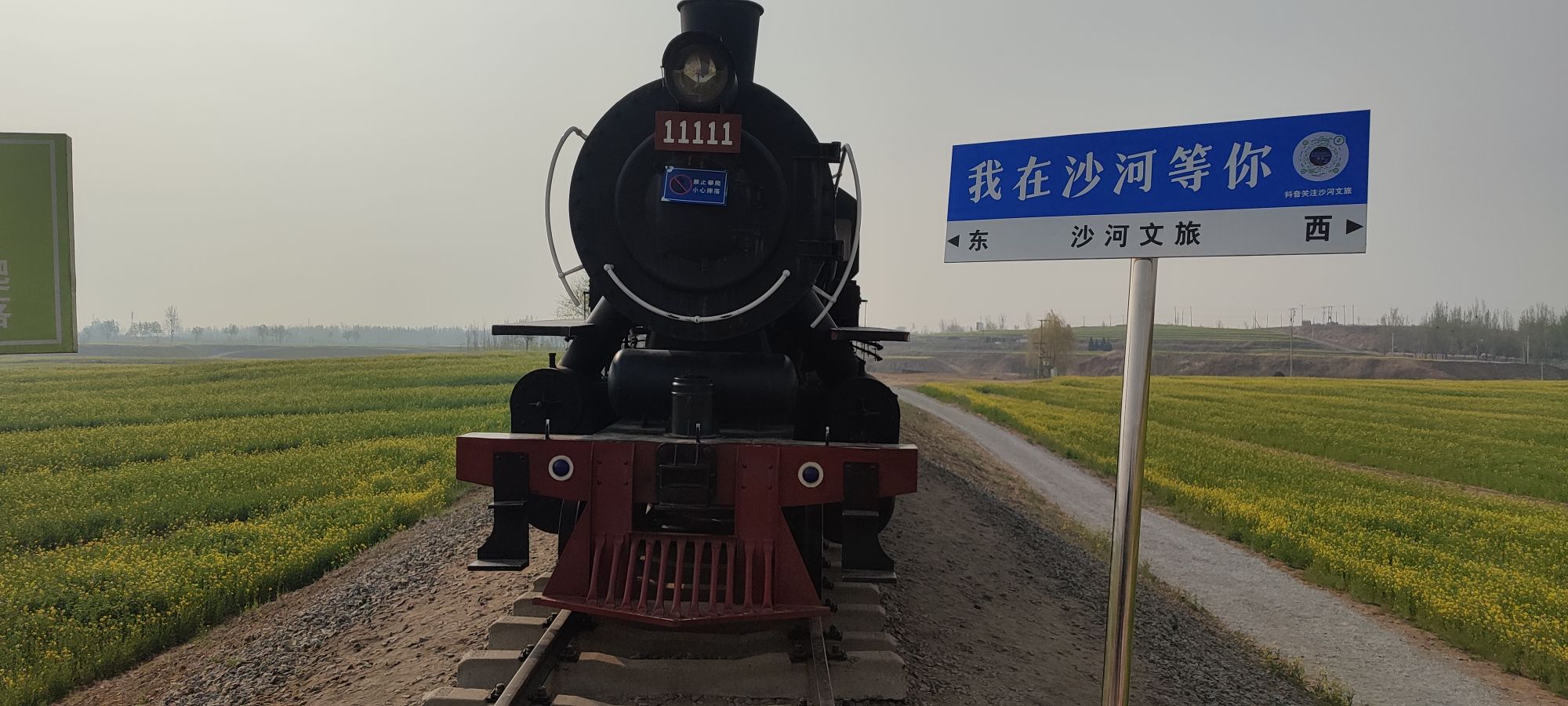 沙河红薯岭油菜花海旅行图片 1