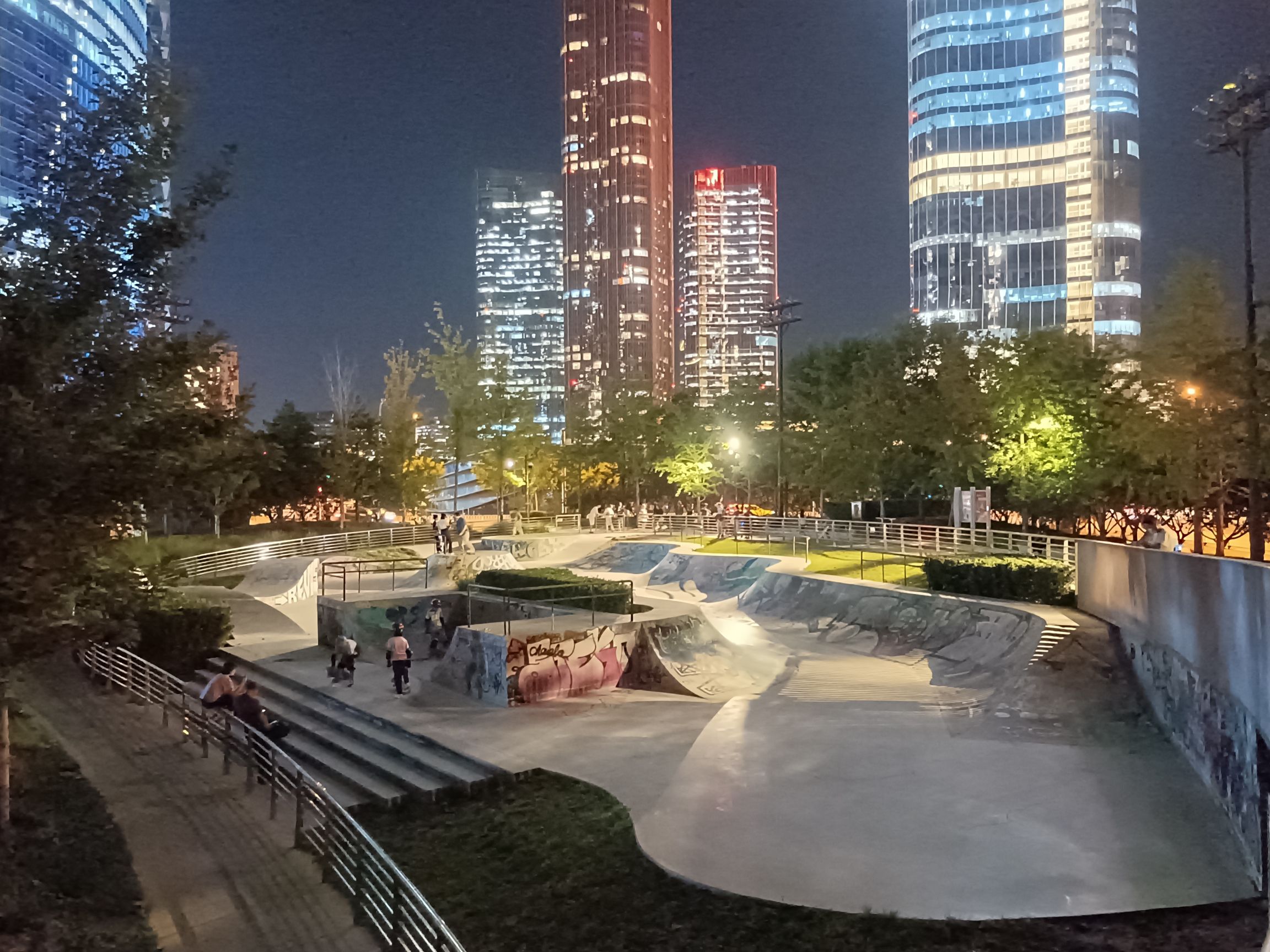 场地封面-望京公园滑板池