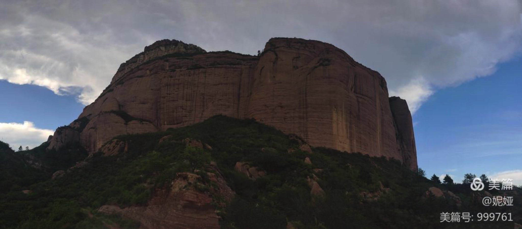 后城丹霞地貌遗迹园区旅行图片 1