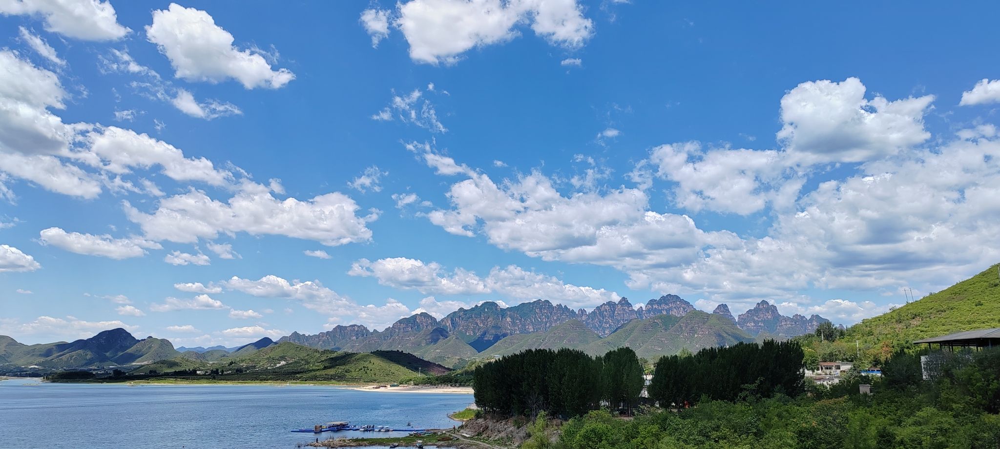 龙门水库风景区旅行图片 1