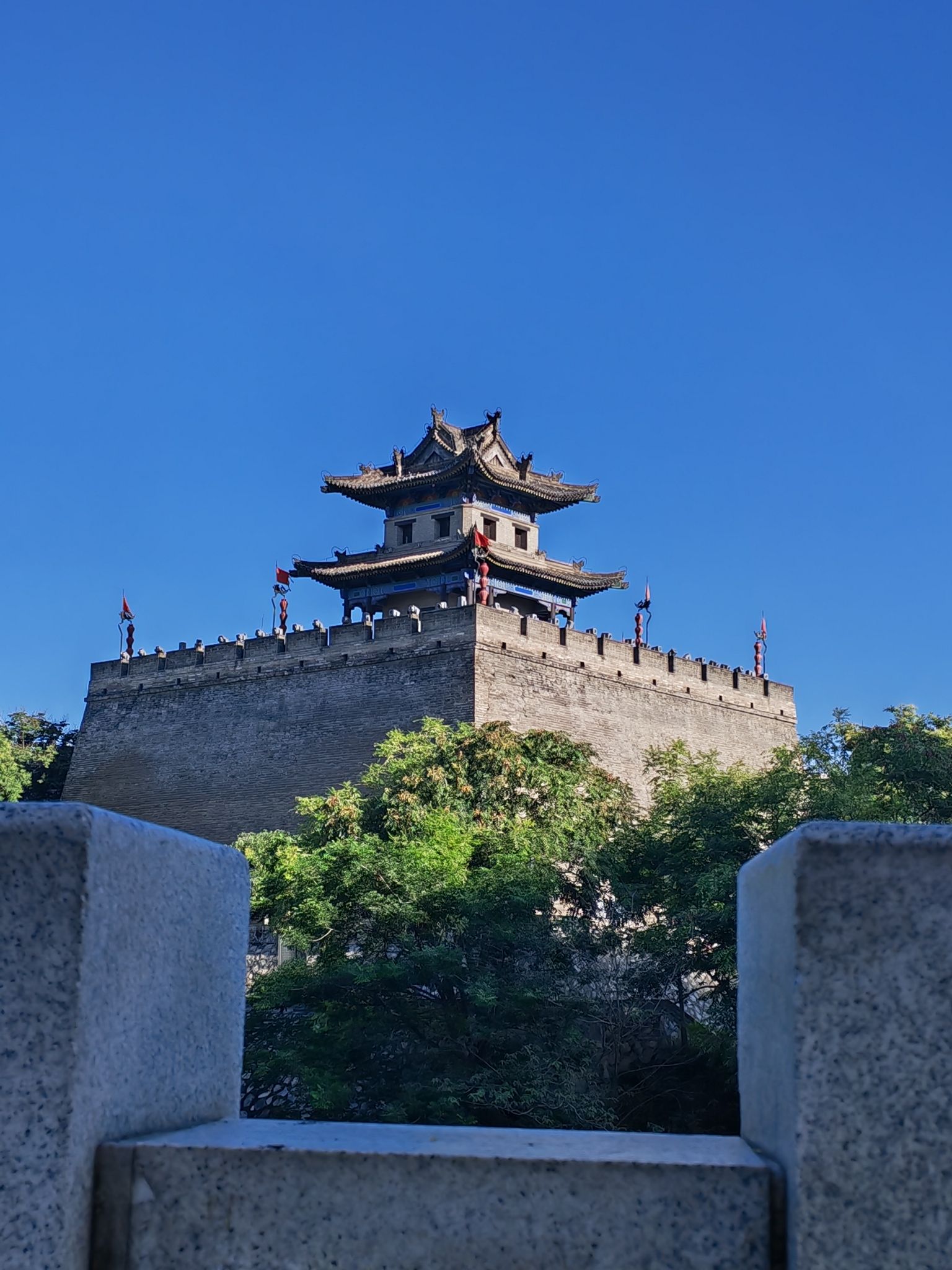 西安城墙-东南城角