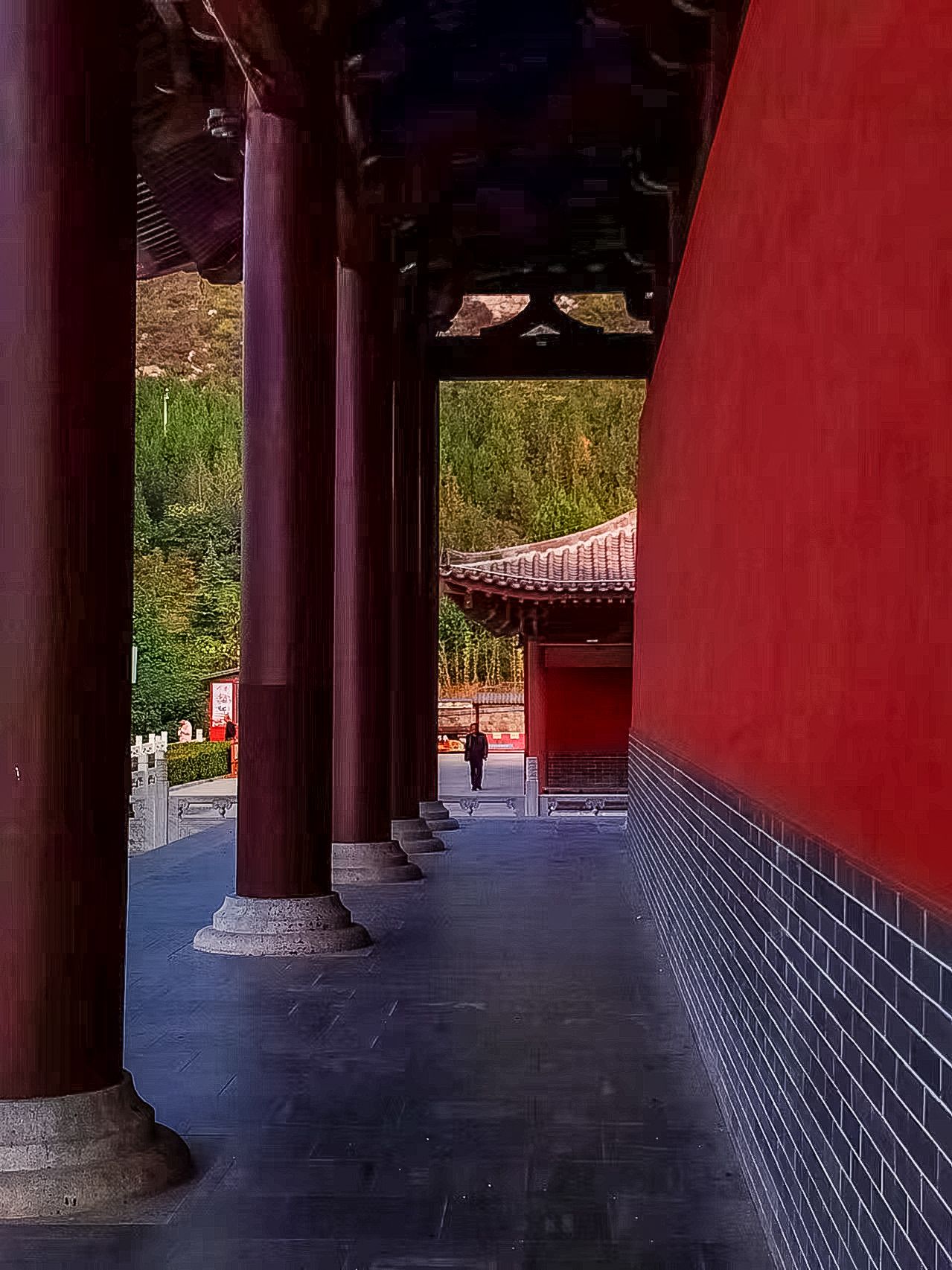 庆都山旅游度假区朝觐大道