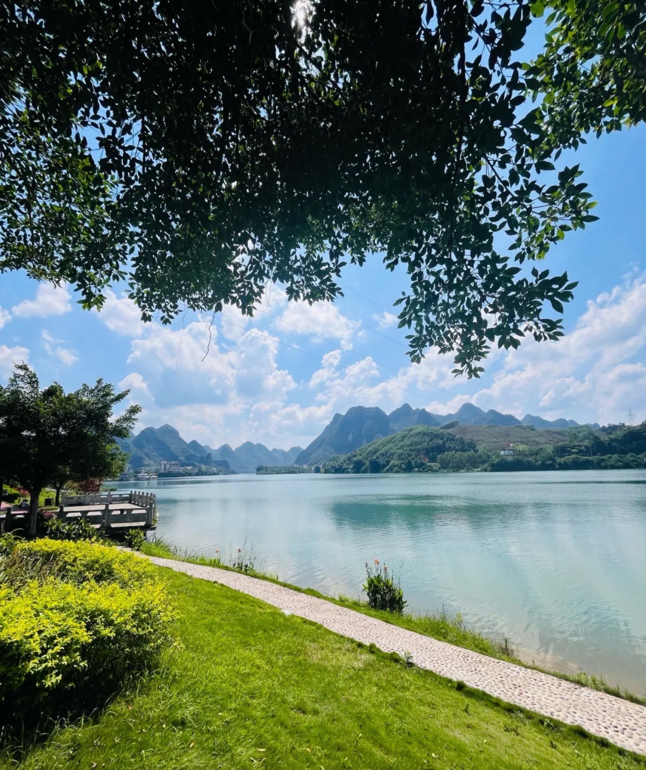 大化县生态水岸公园旅行图片 2
