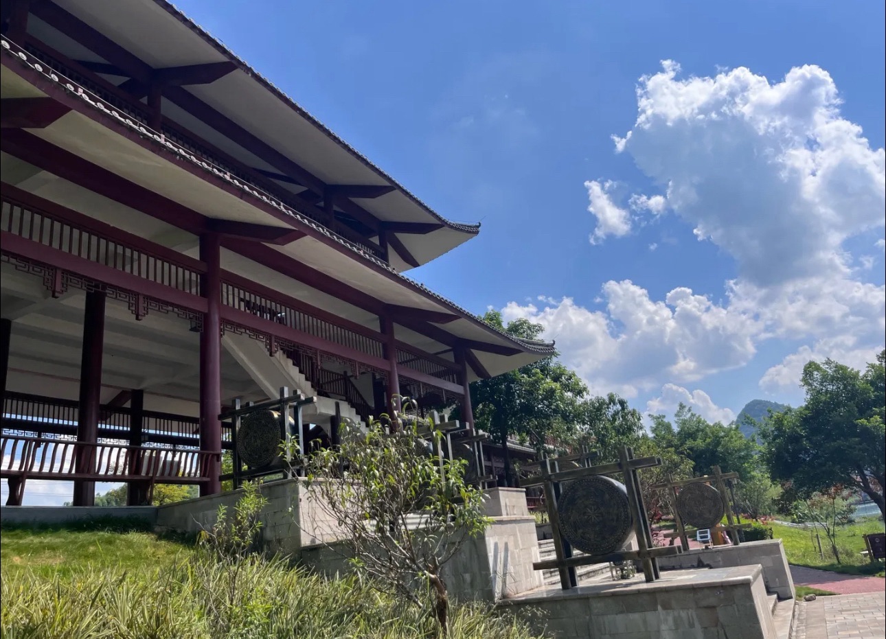 大化县生态水岸公园旅行图片 3