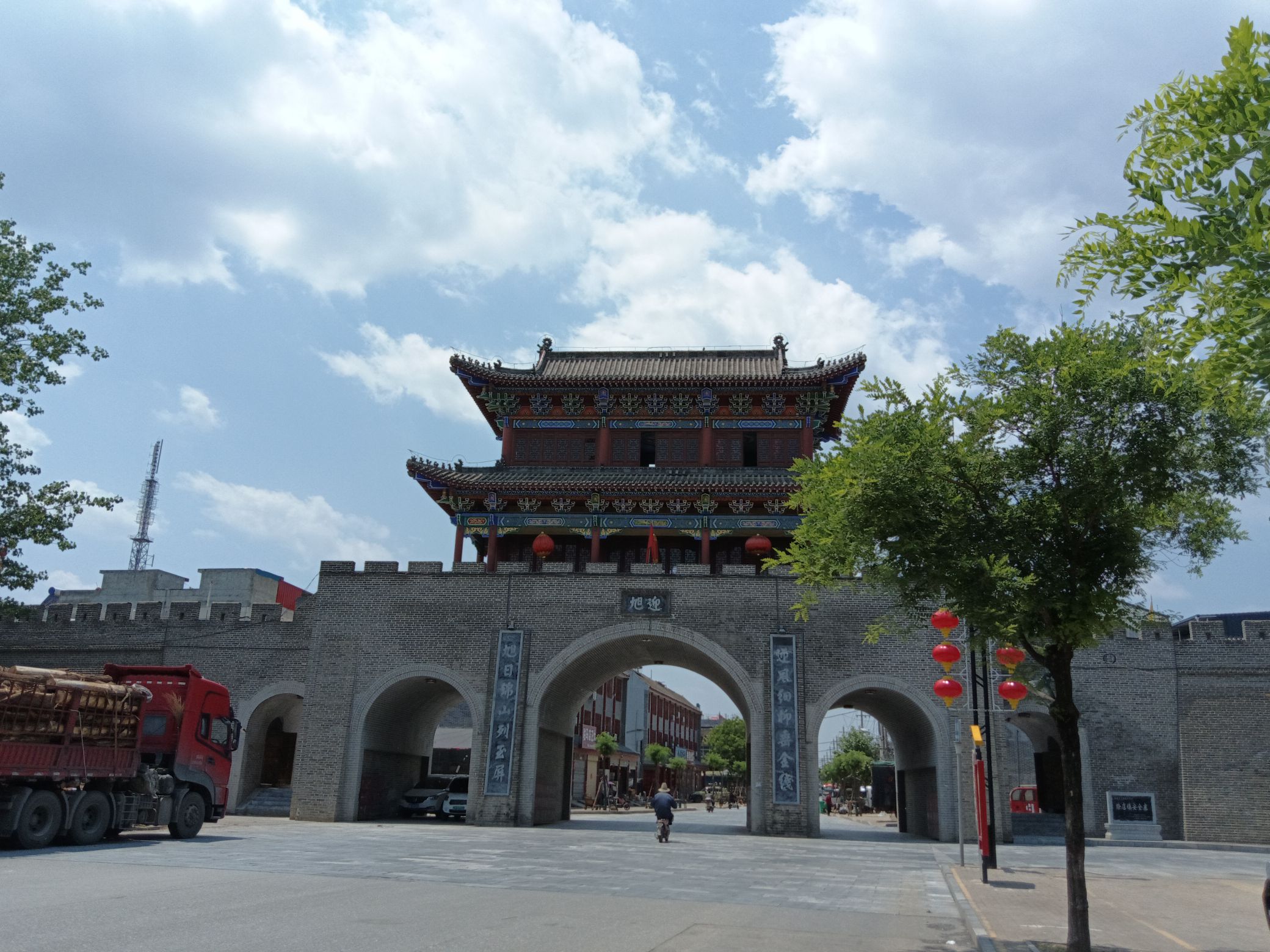 社旗古城墙旅行图片 1