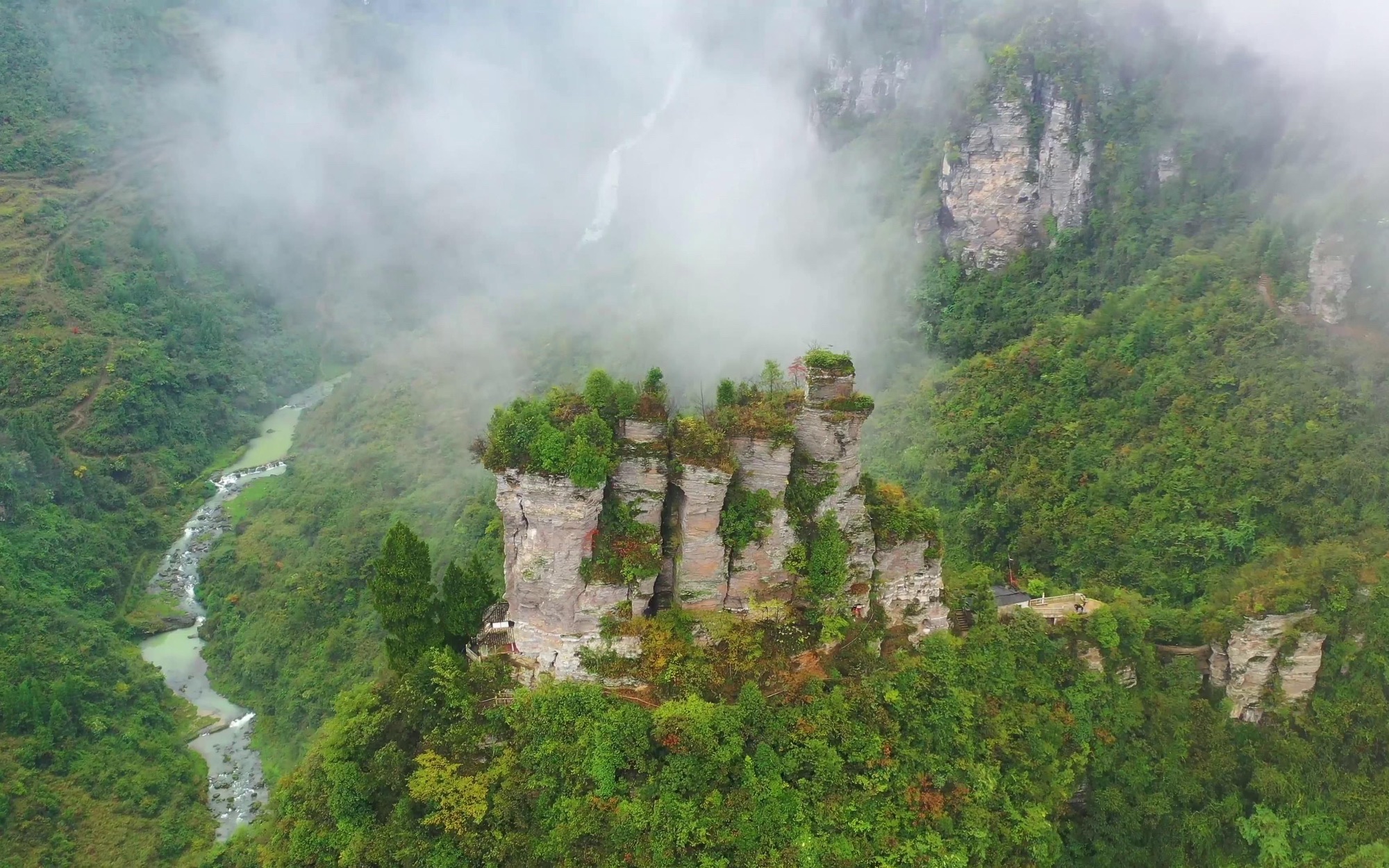 七柱山风景区旅行图片 2