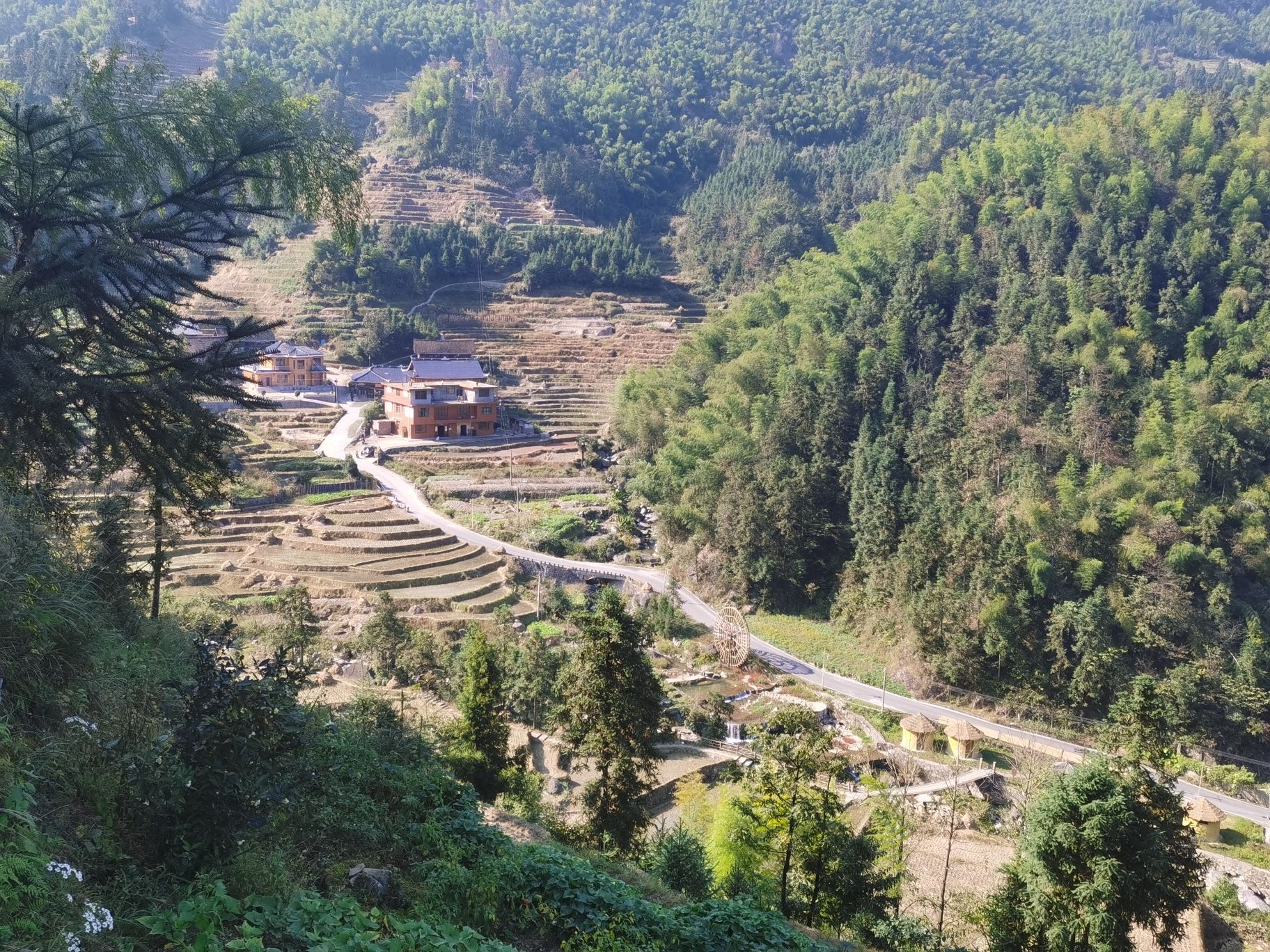 紫鹊界梯田-梅山龙宫风景名胜区管理处旅行图片 3