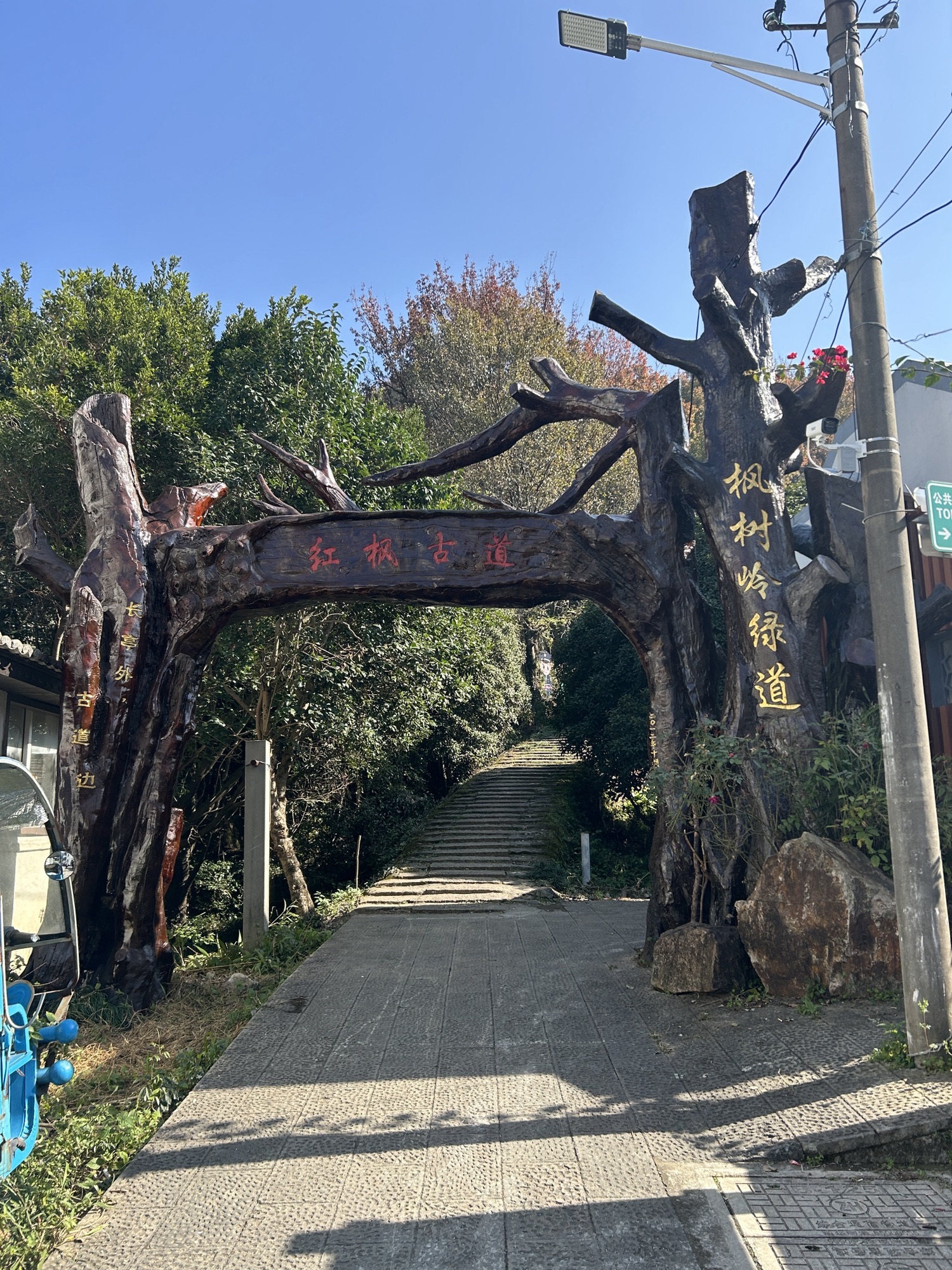 红枫古道旅行图片 2