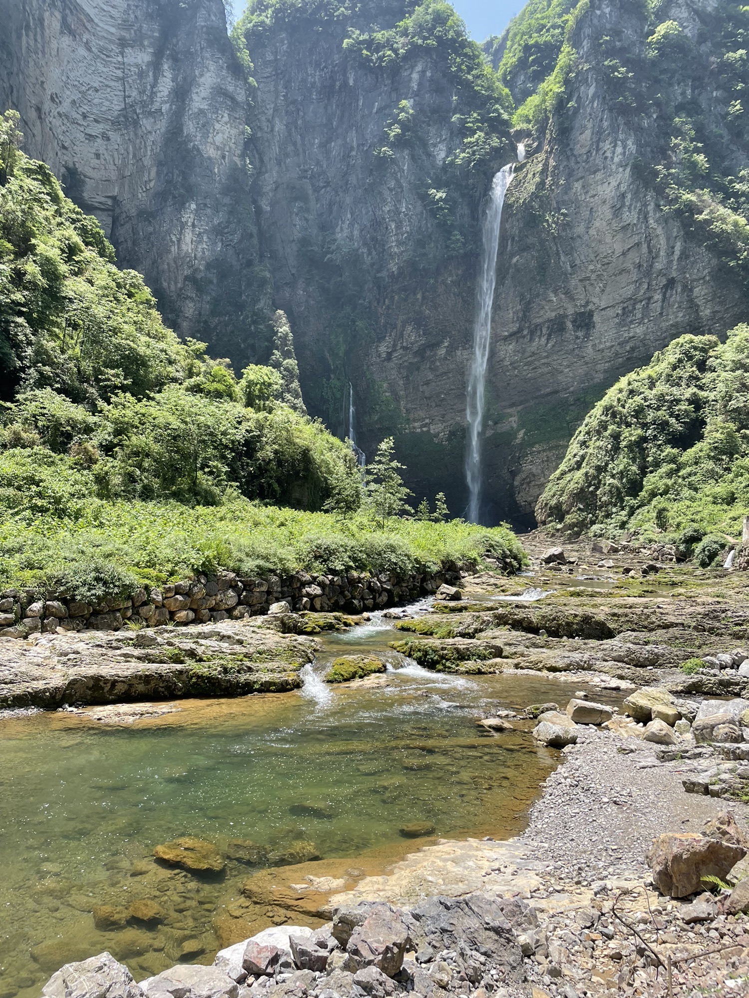 尖朵朵瀑布旅行图片 2