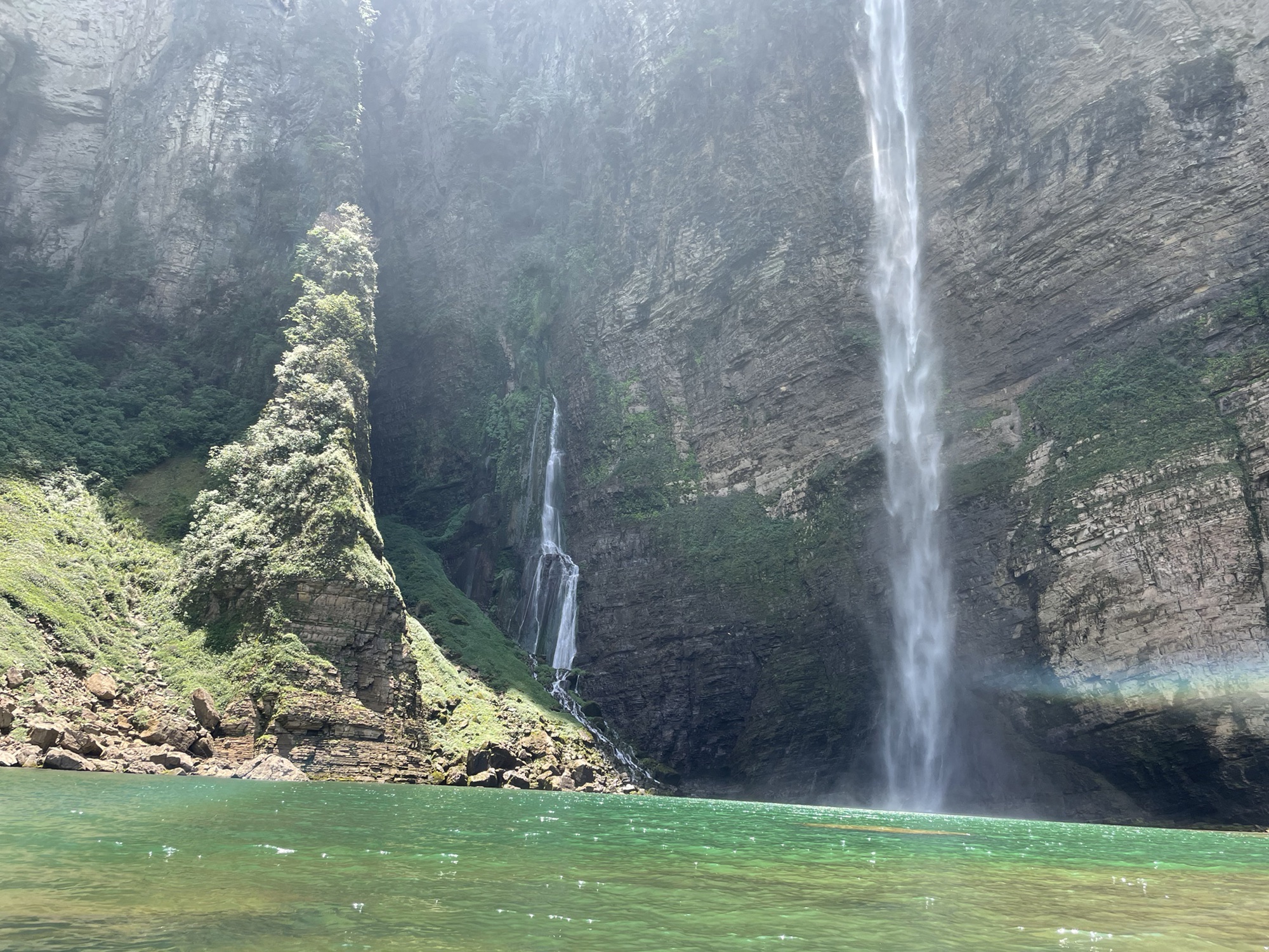 尖朵朵瀑布旅行图片 1