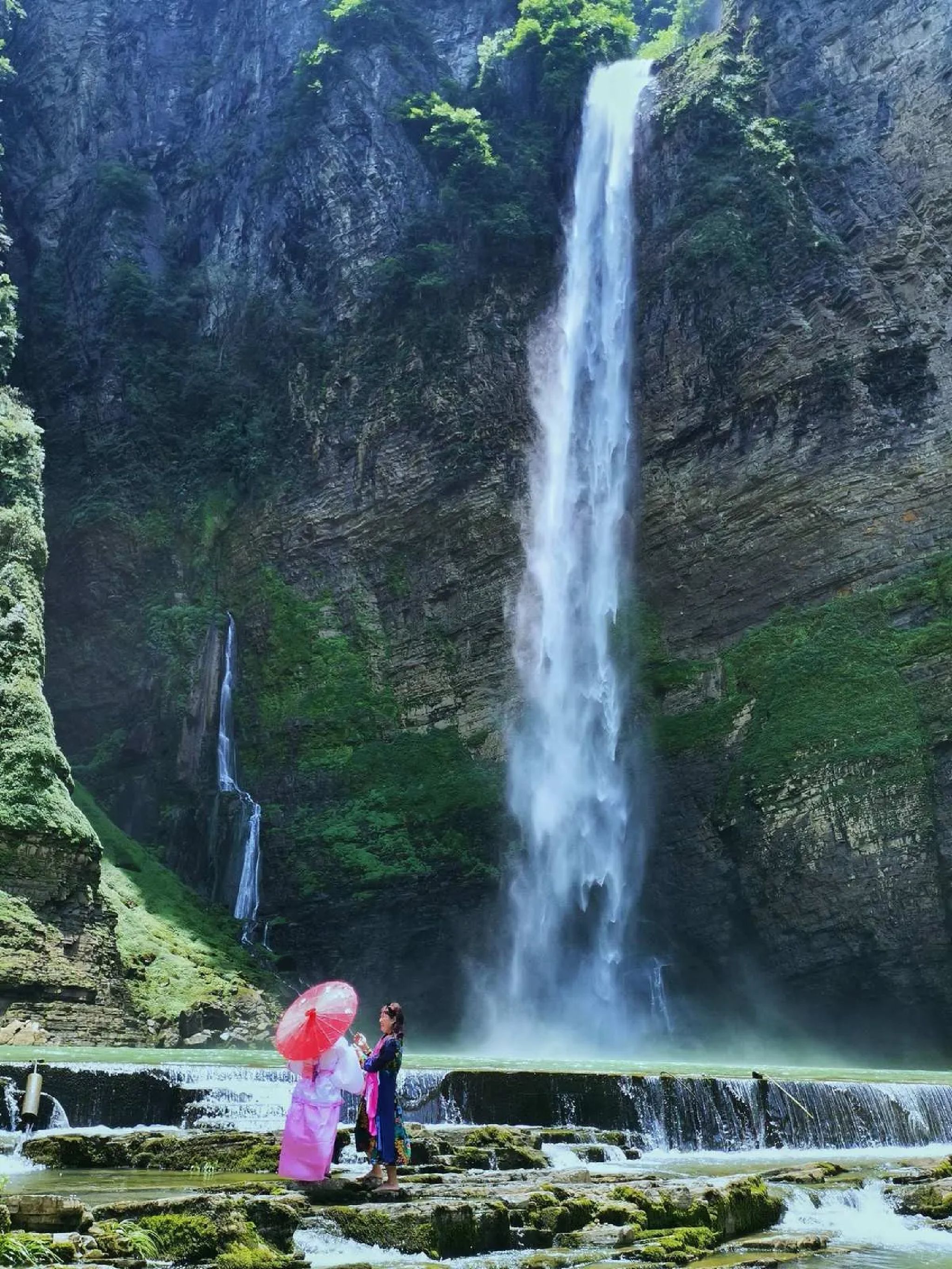 尖朵朵瀑布旅行图片 1