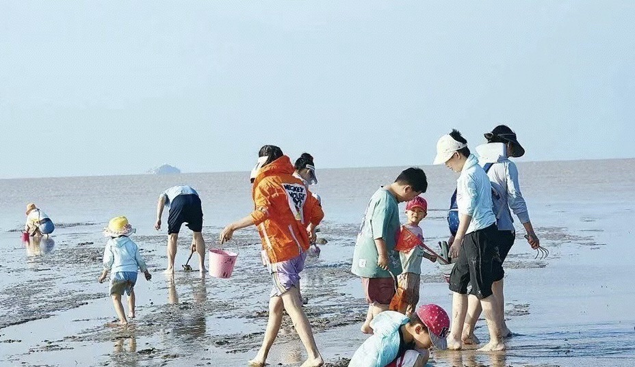 响水陈家港网红沙滩旅行图片 1
