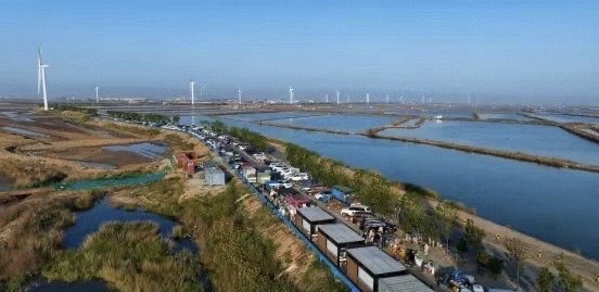 响水陈家港网红沙滩旅行图片 3