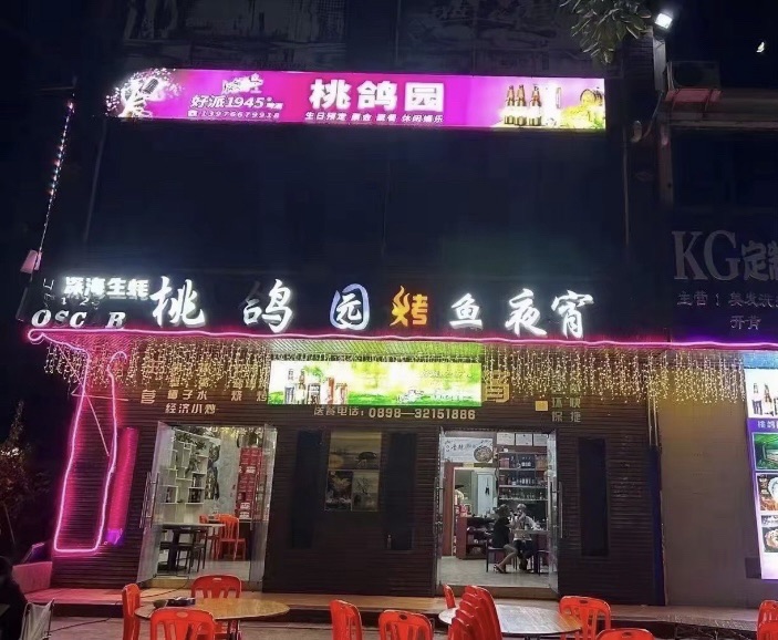 桃鸽园饭店夜宵