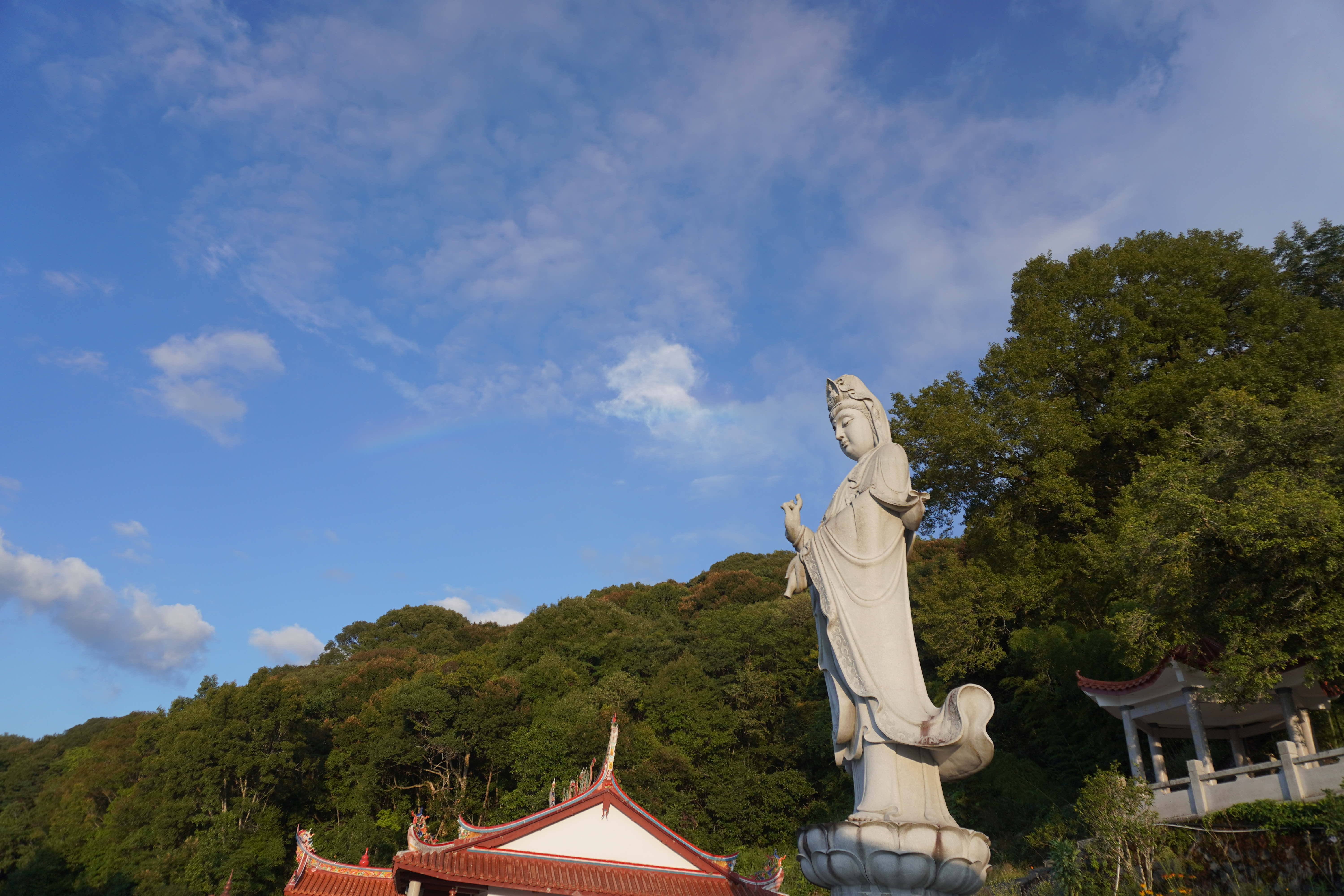 永定马脐岽圆山岩寺实景照片