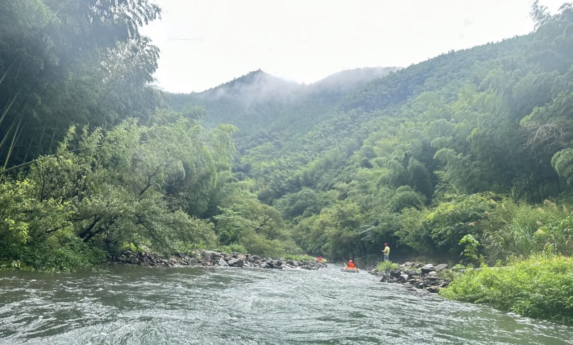 泾县月亮湾皮划艇漂流起点旅行图片 3