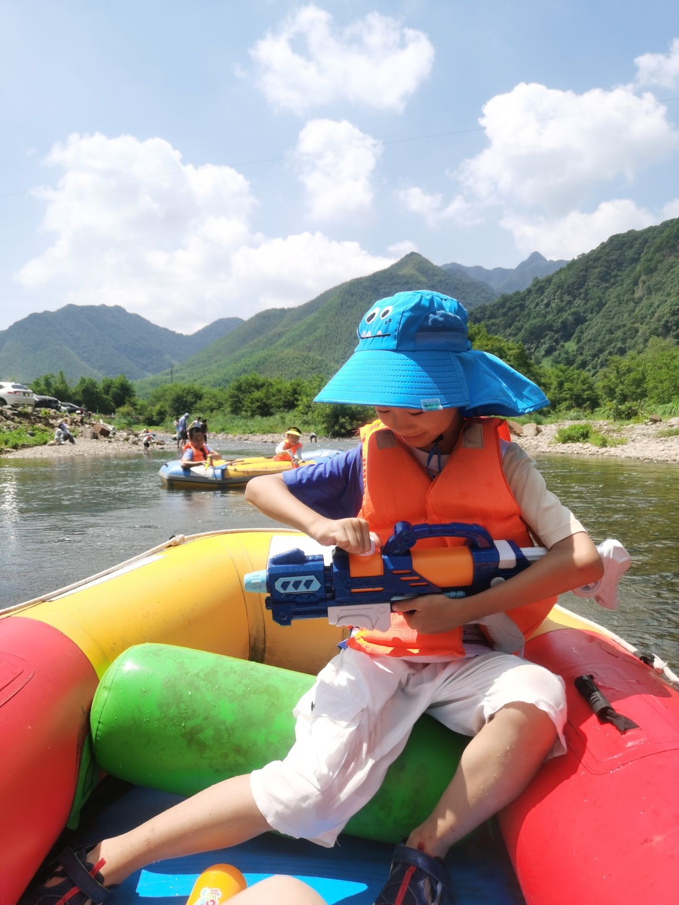 泾县月亮湾皮划艇漂流起点旅行图片 1