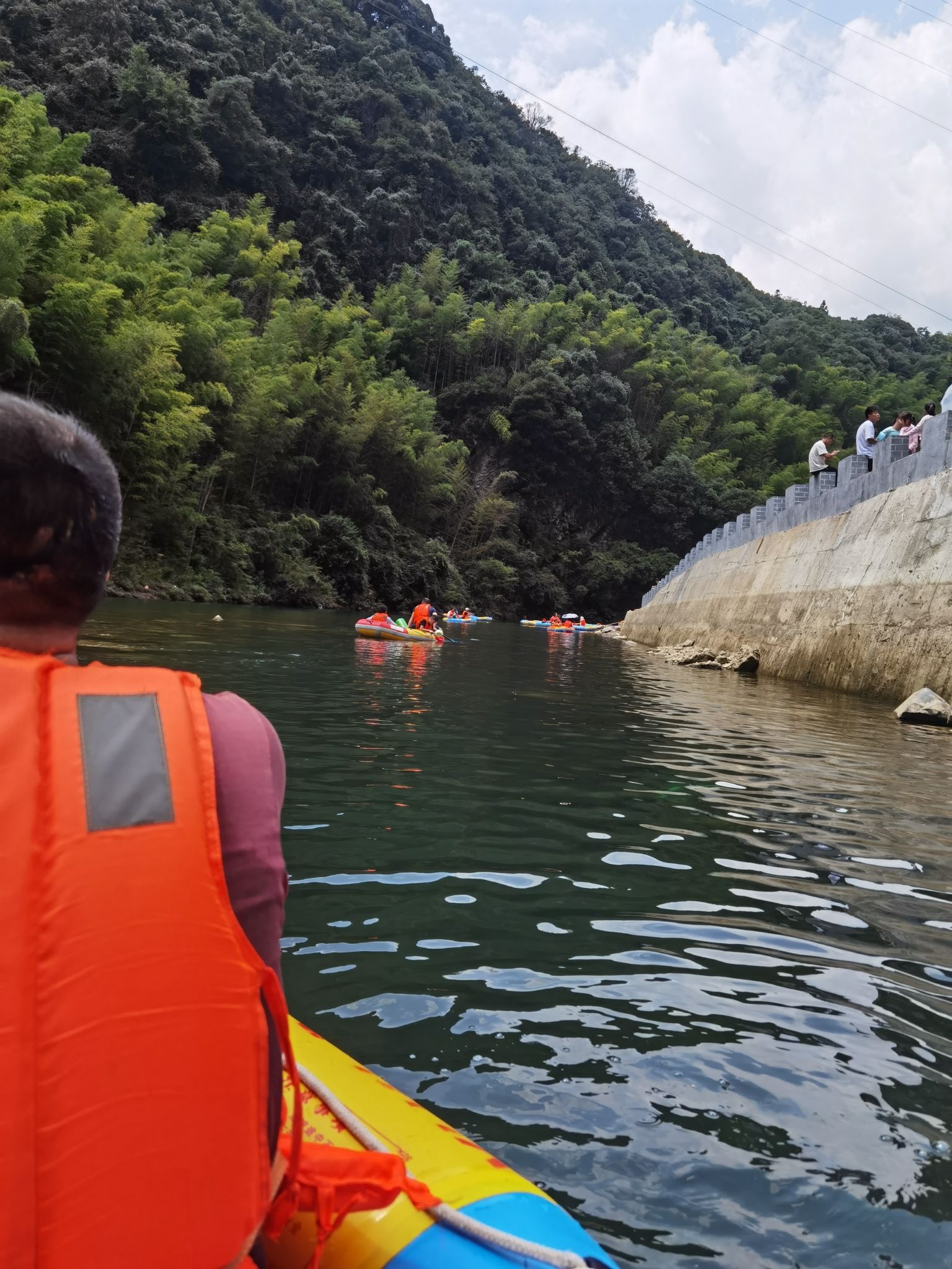 泾县月亮湾皮划艇漂流起点旅行图片 2