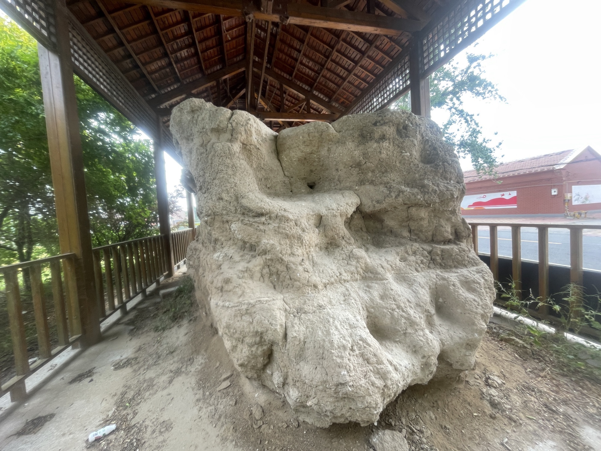 下伍旗古城墙遗址旅行图片 2