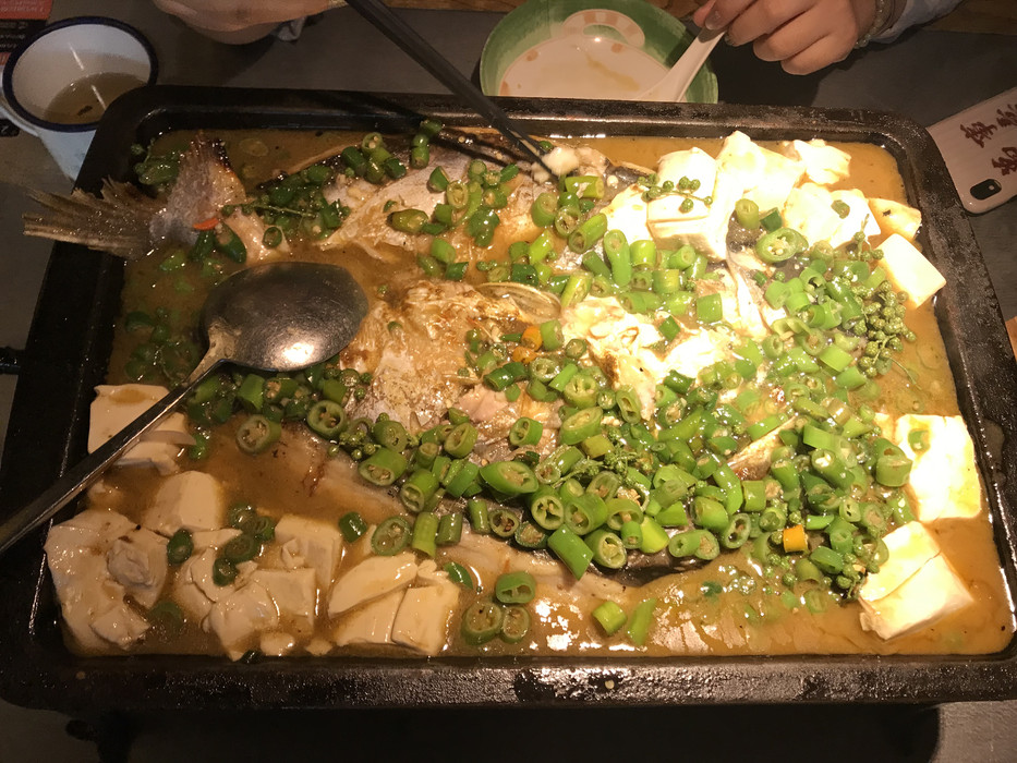 探鱼·鲜青椒爽麻烤鱼(坚基购物中心店)