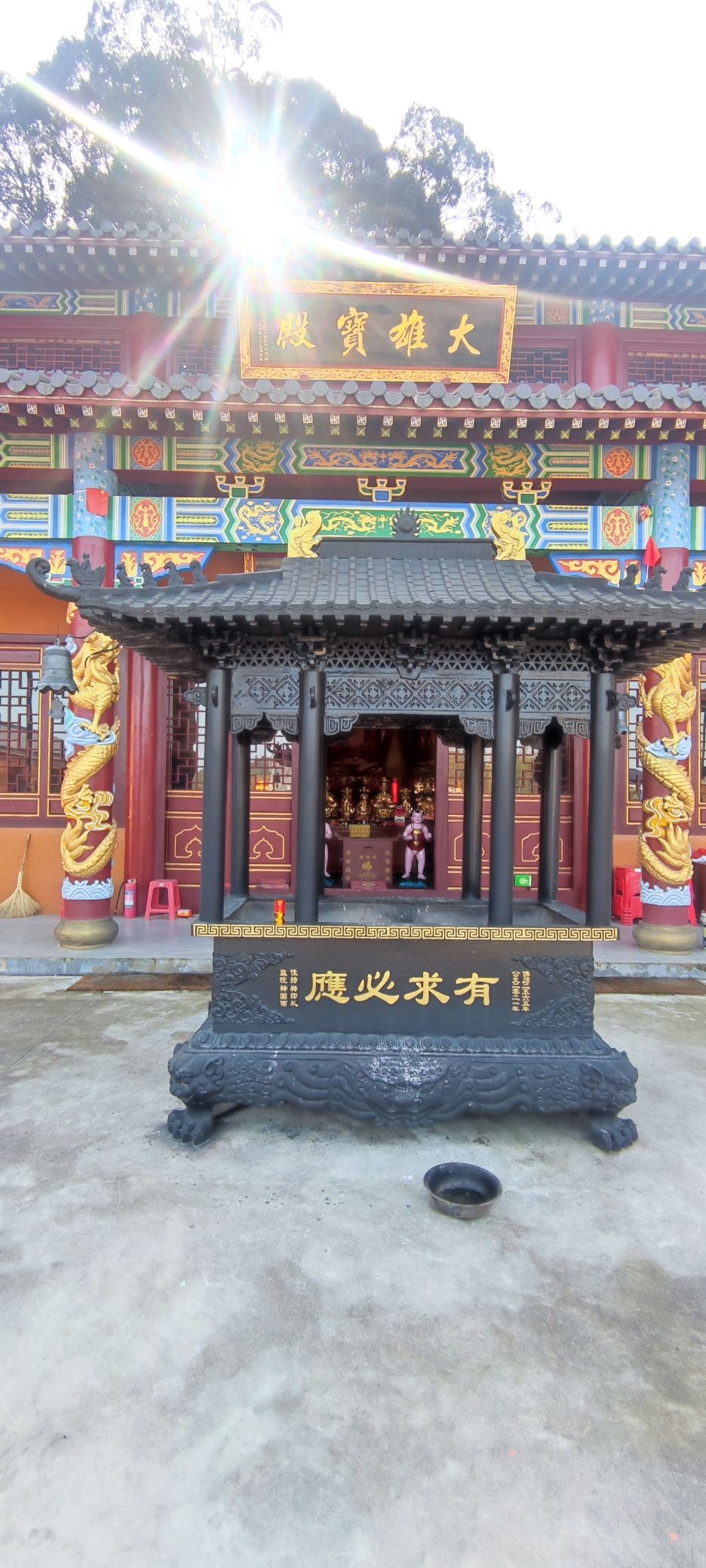大峰山庙实景照片