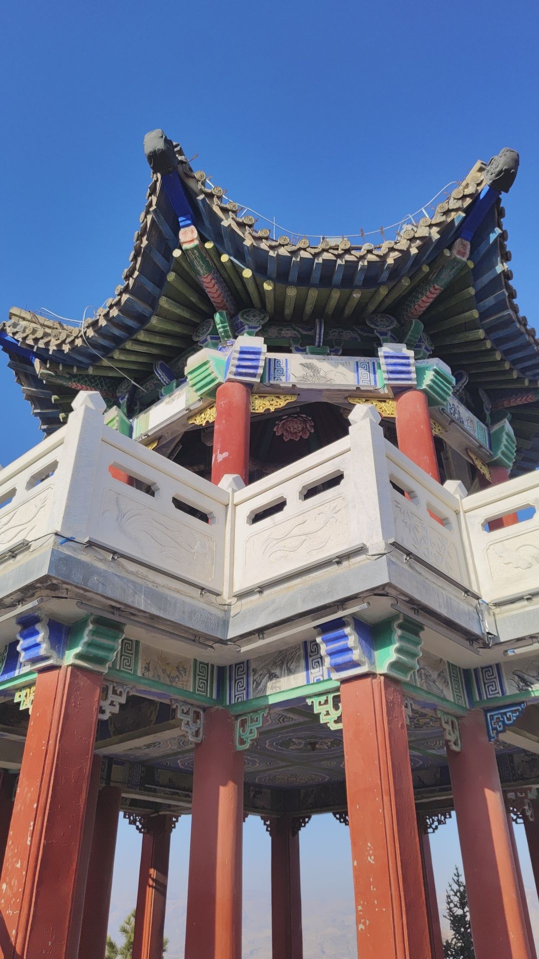 十方山寺实景照片