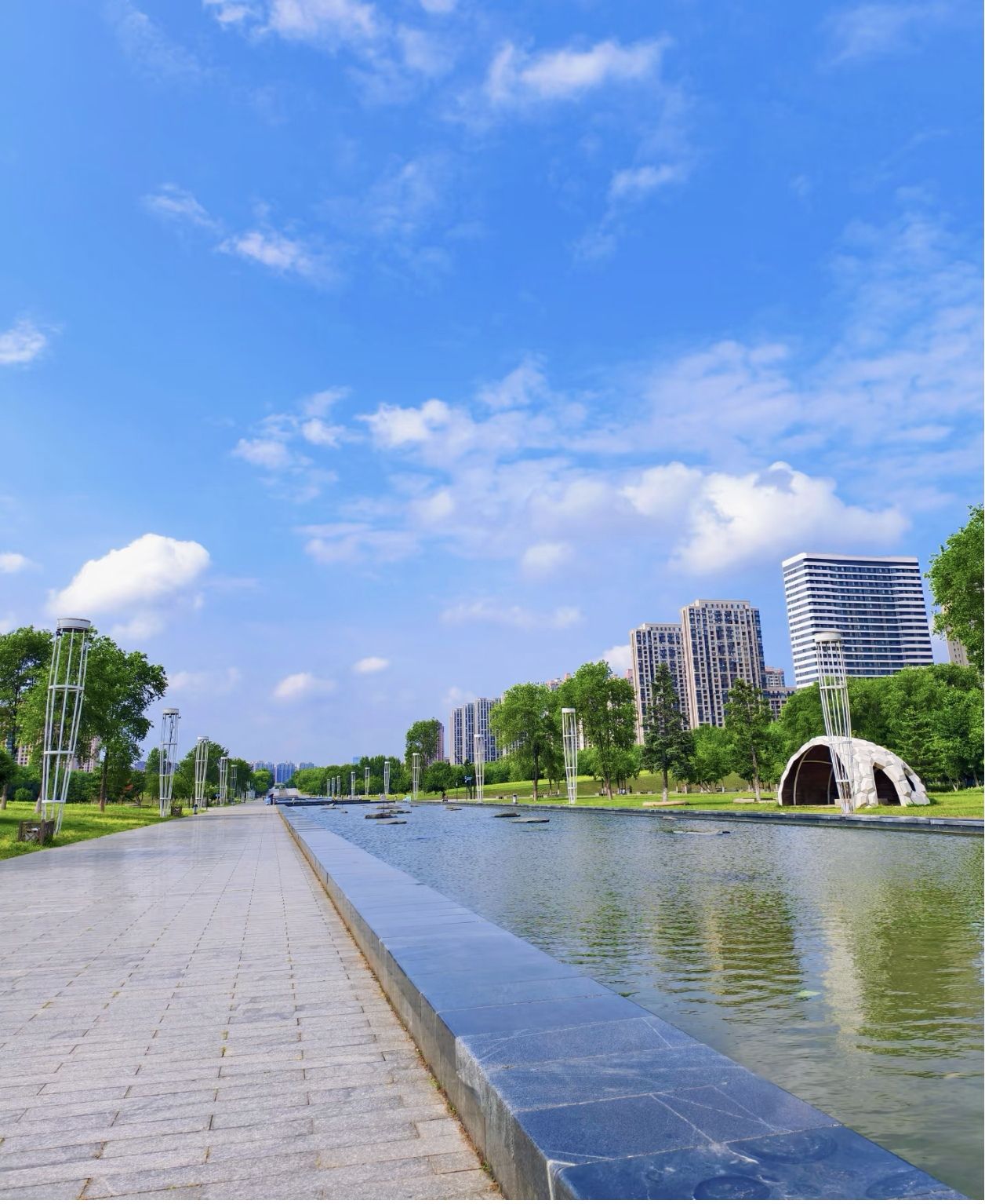 中央公园音乐喷泉