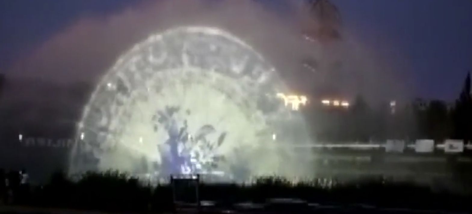 万全区水幕电影旅行图片 3