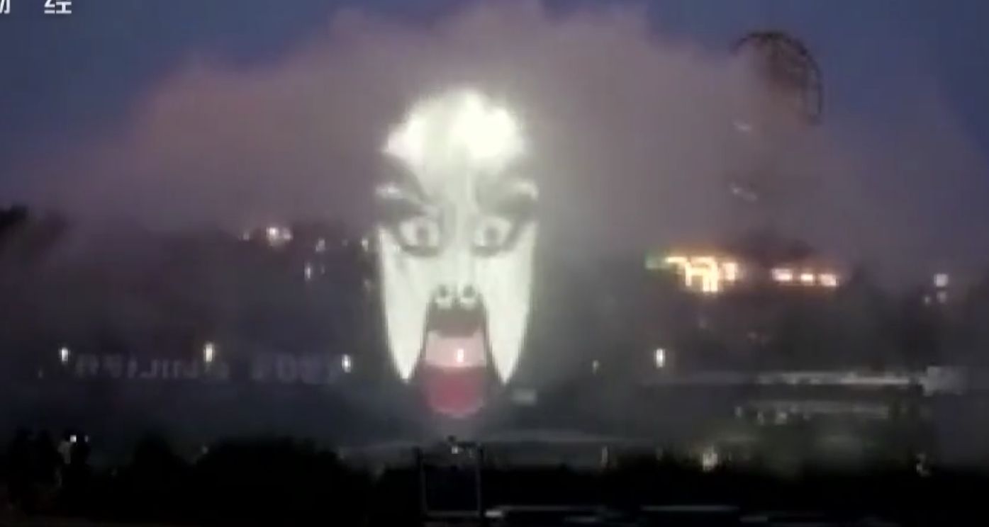 万全区水幕电影旅行图片 2