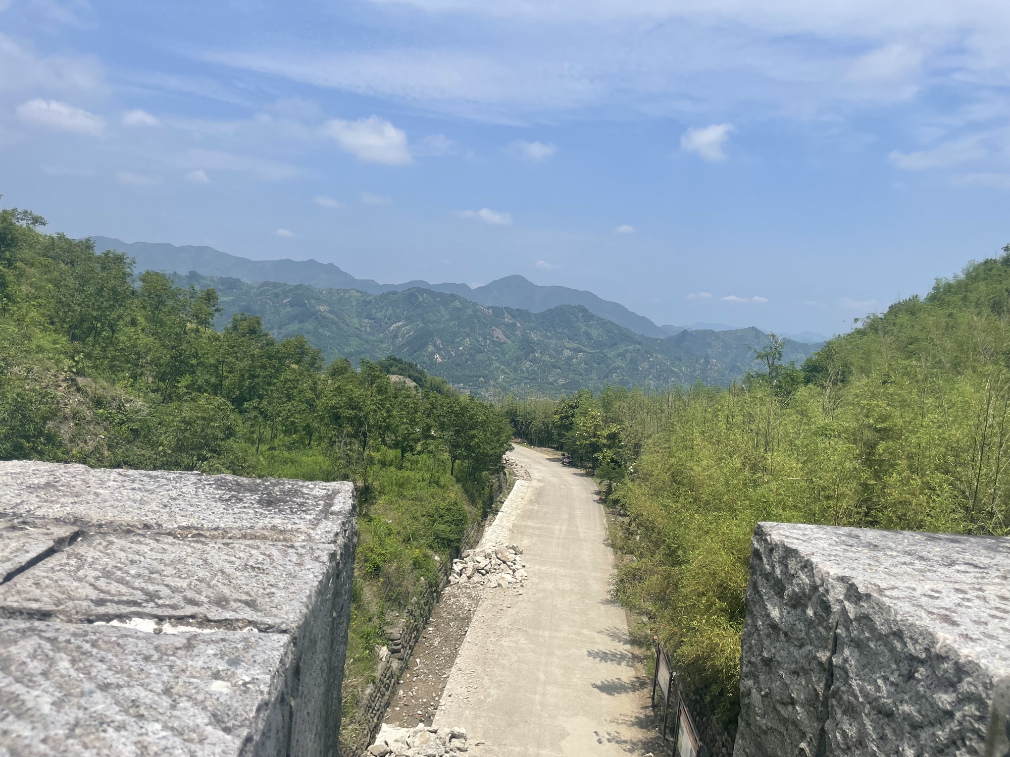 千秋关景区古城墙旅行图片 3