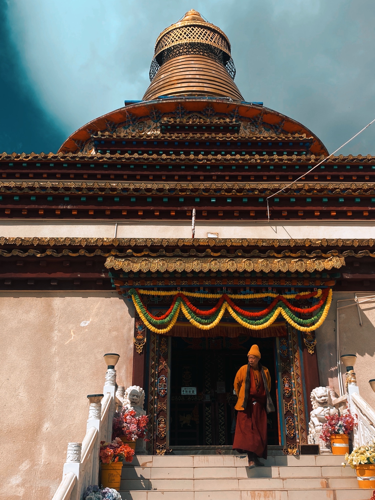 甘孜香根时轮佛塔旅行图片 3