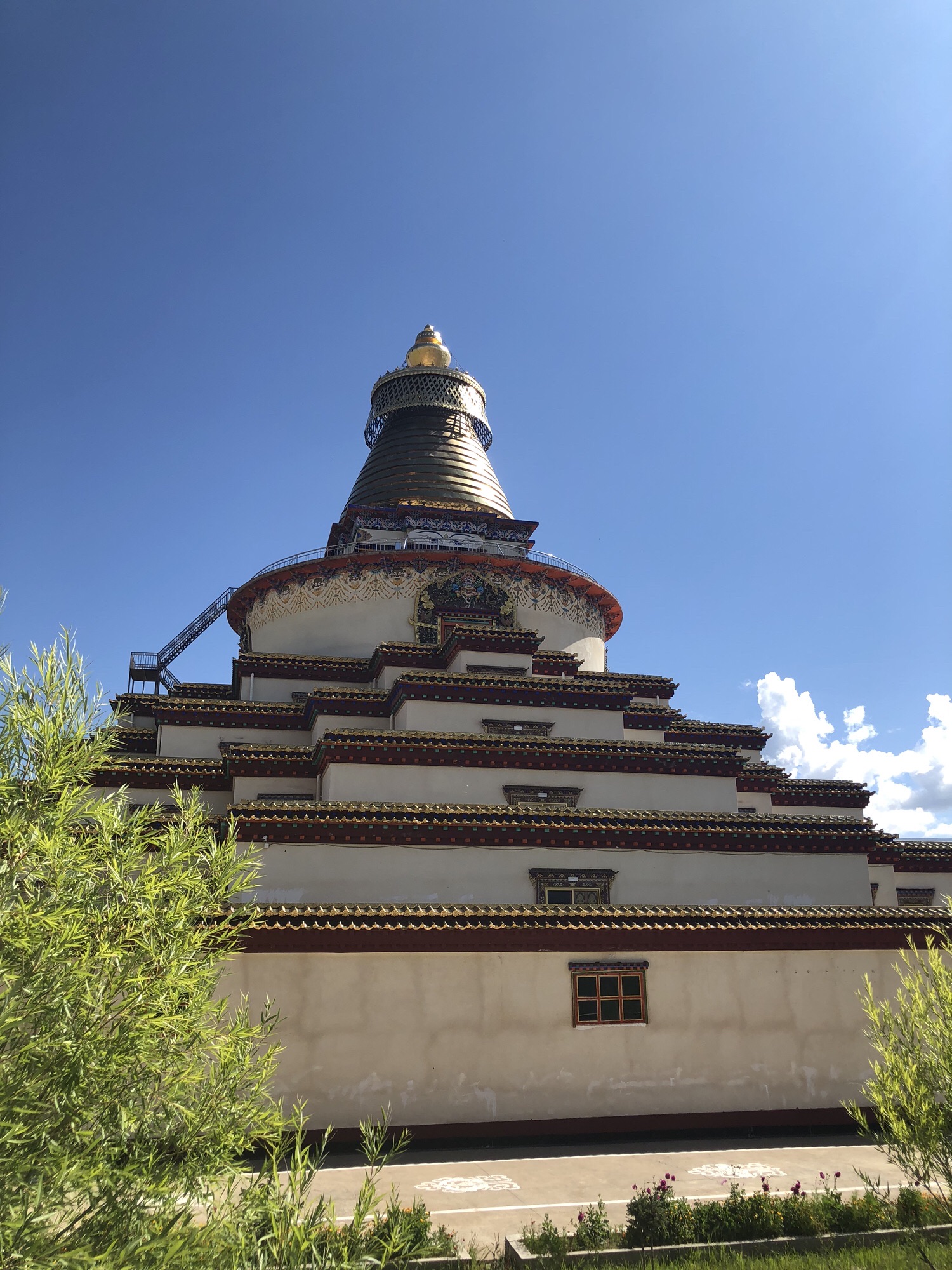甘孜香根时轮佛塔旅行图片 2