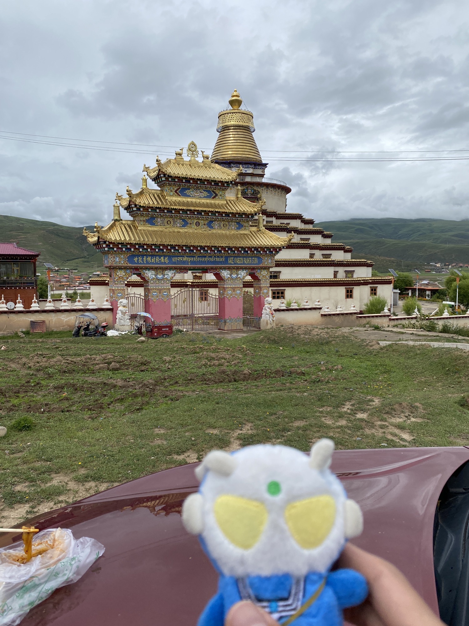 甘孜香根时轮佛塔旅行图片 1