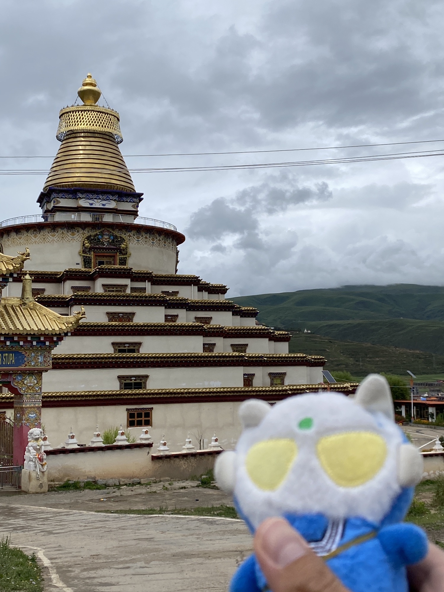 甘孜香根时轮佛塔旅行图片 3