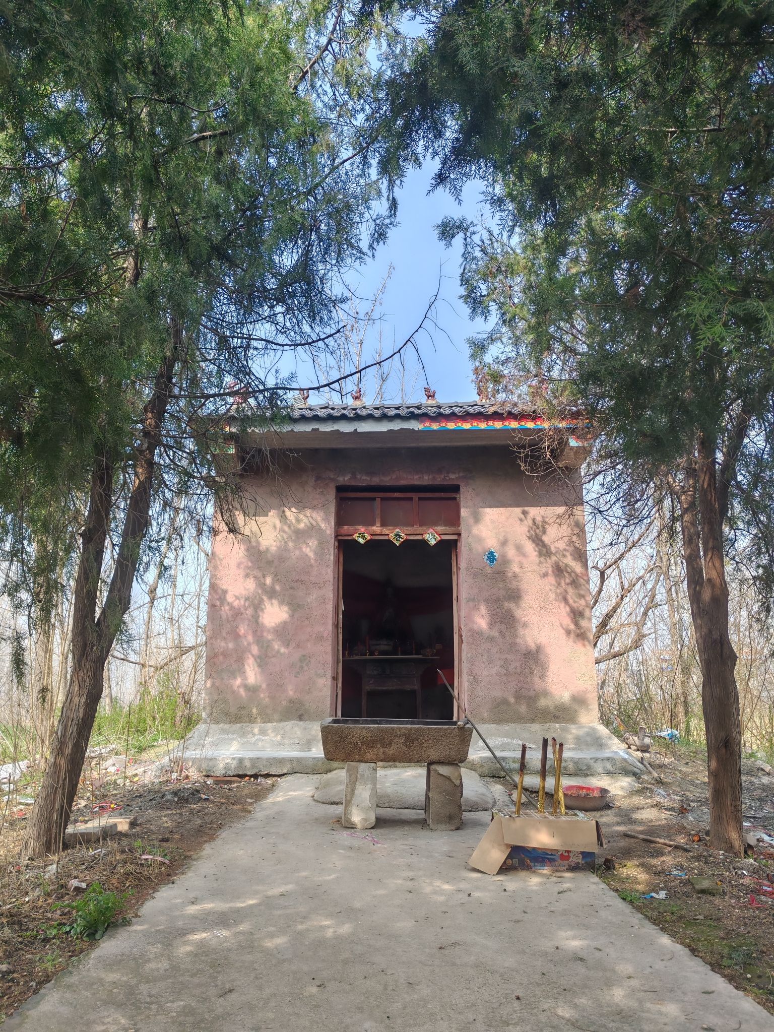 蚂蚱庙实景照片
