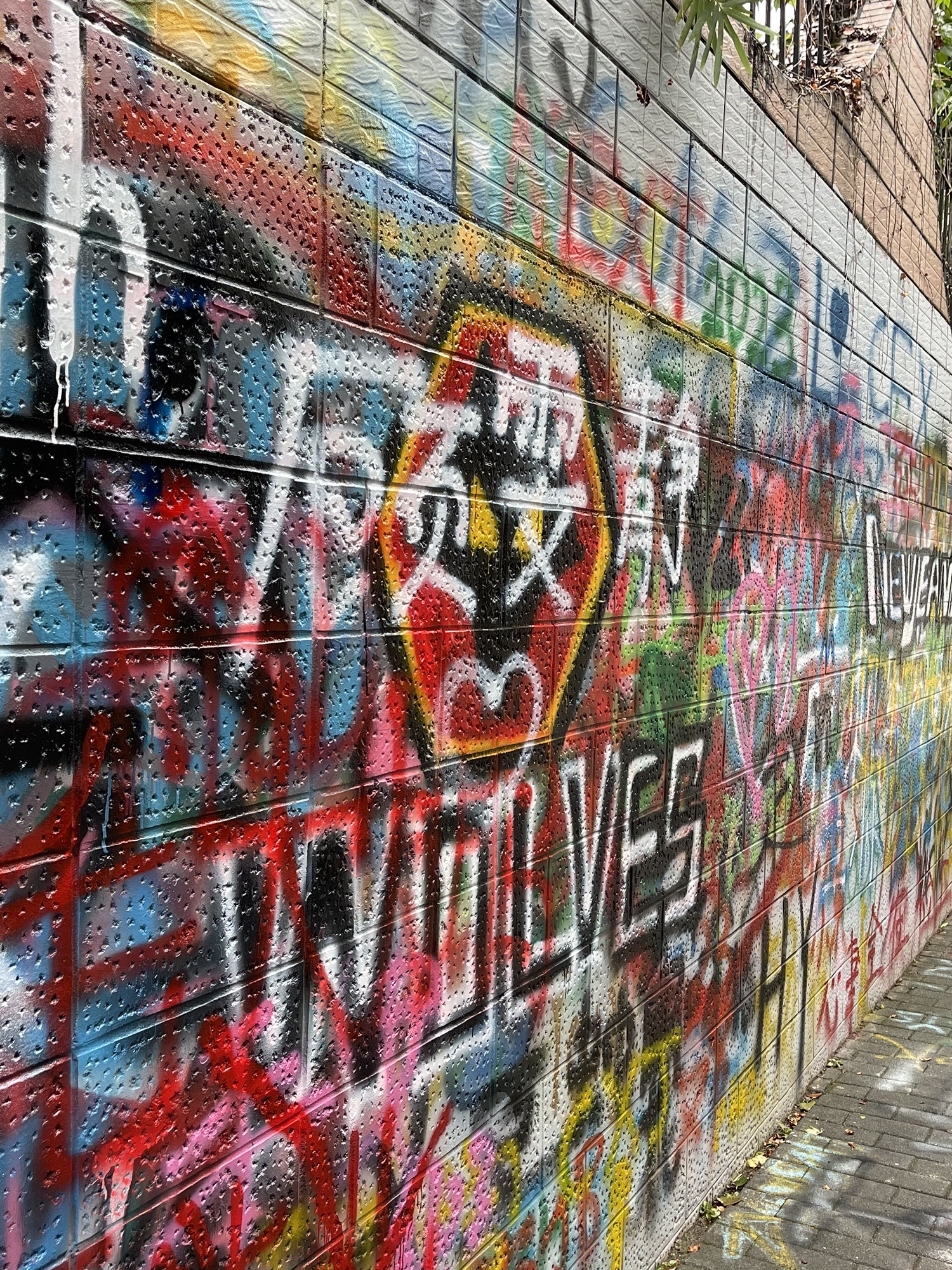 涂鸦墙旅行图片 2