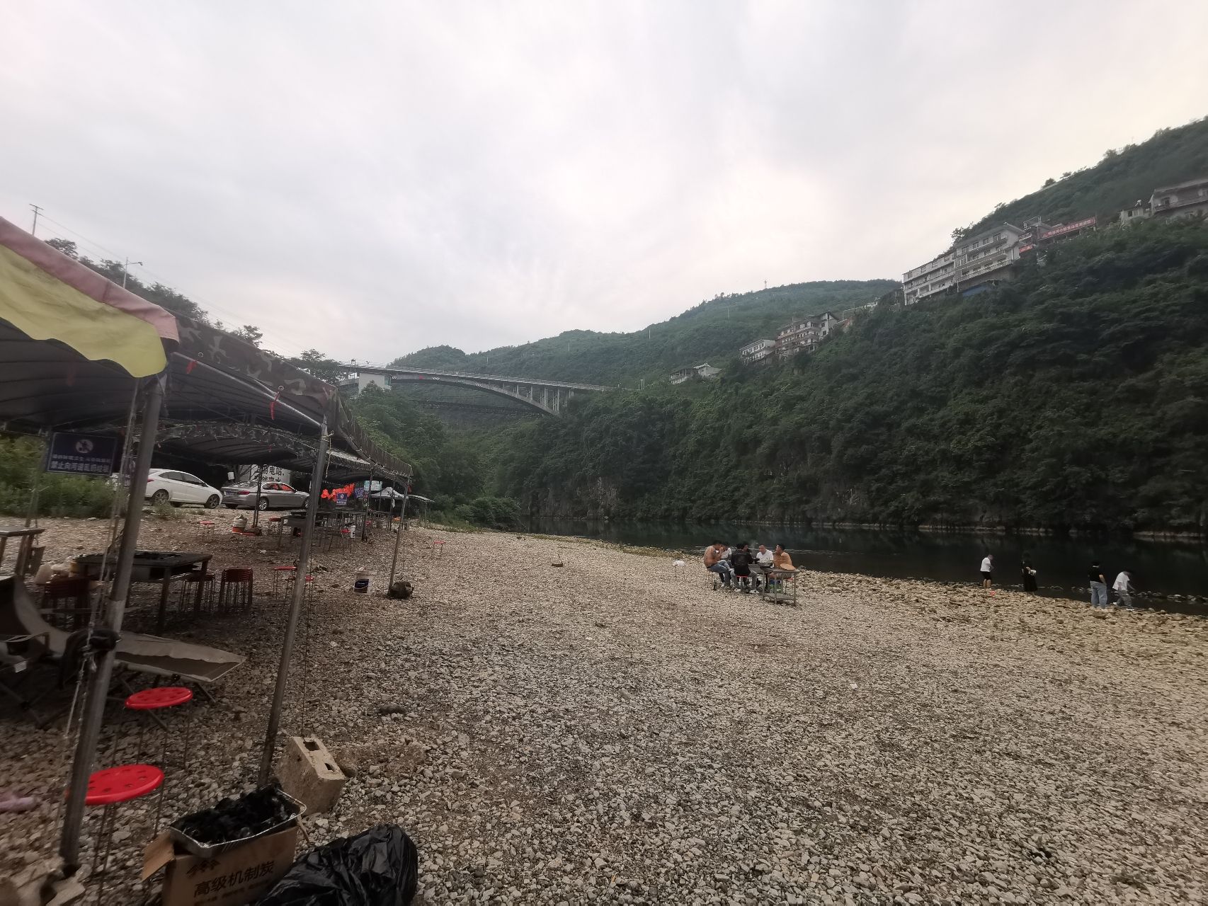 鸭池河水东第一滩旅行图片 1