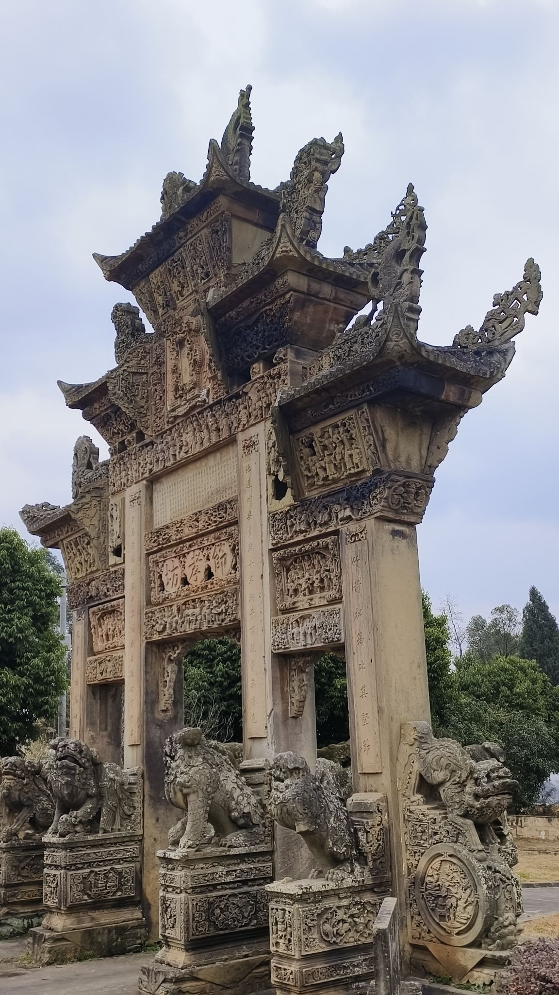 双石牌坊景点旅行图片 1