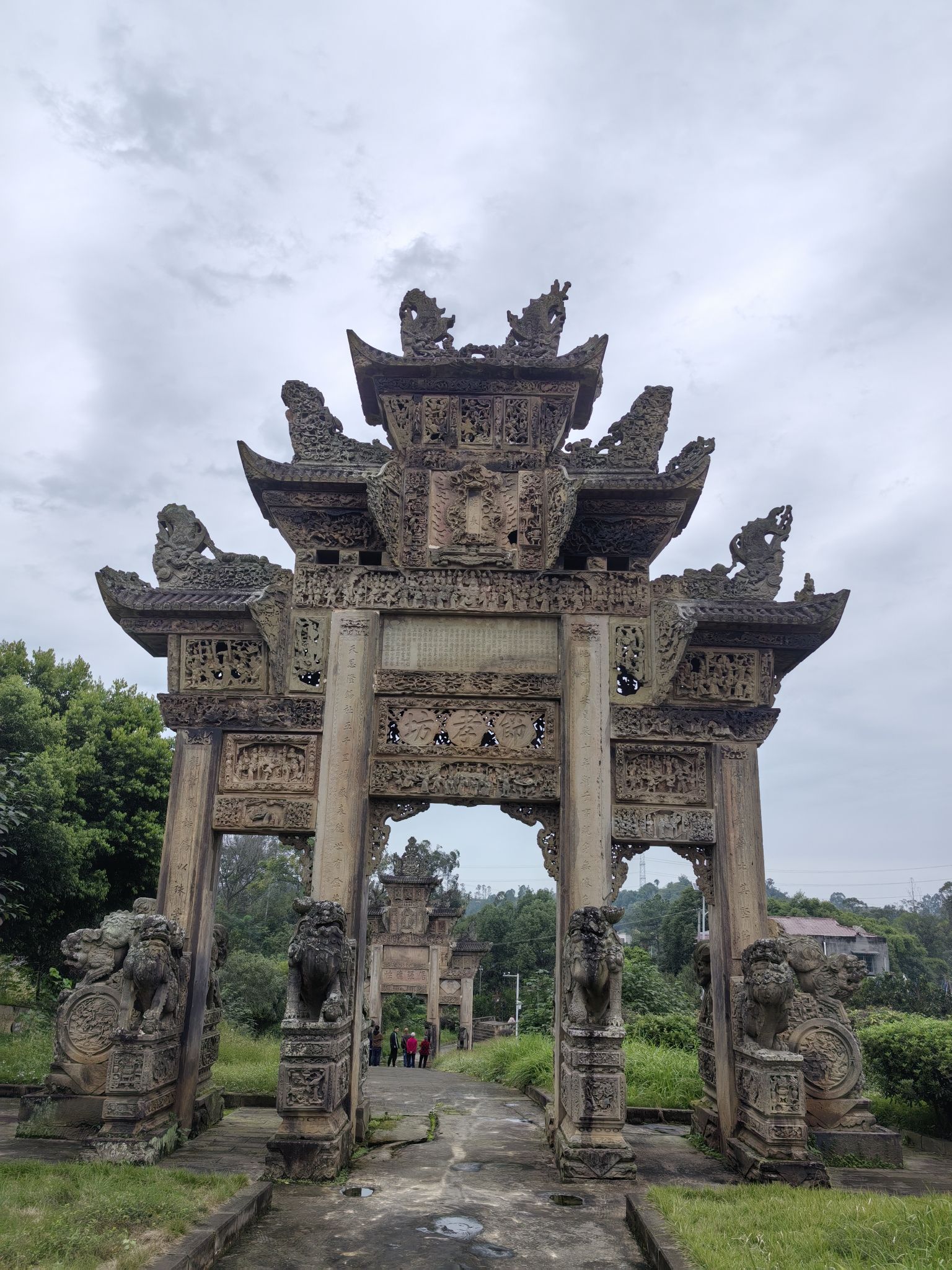 双石牌坊景点旅行图片 2