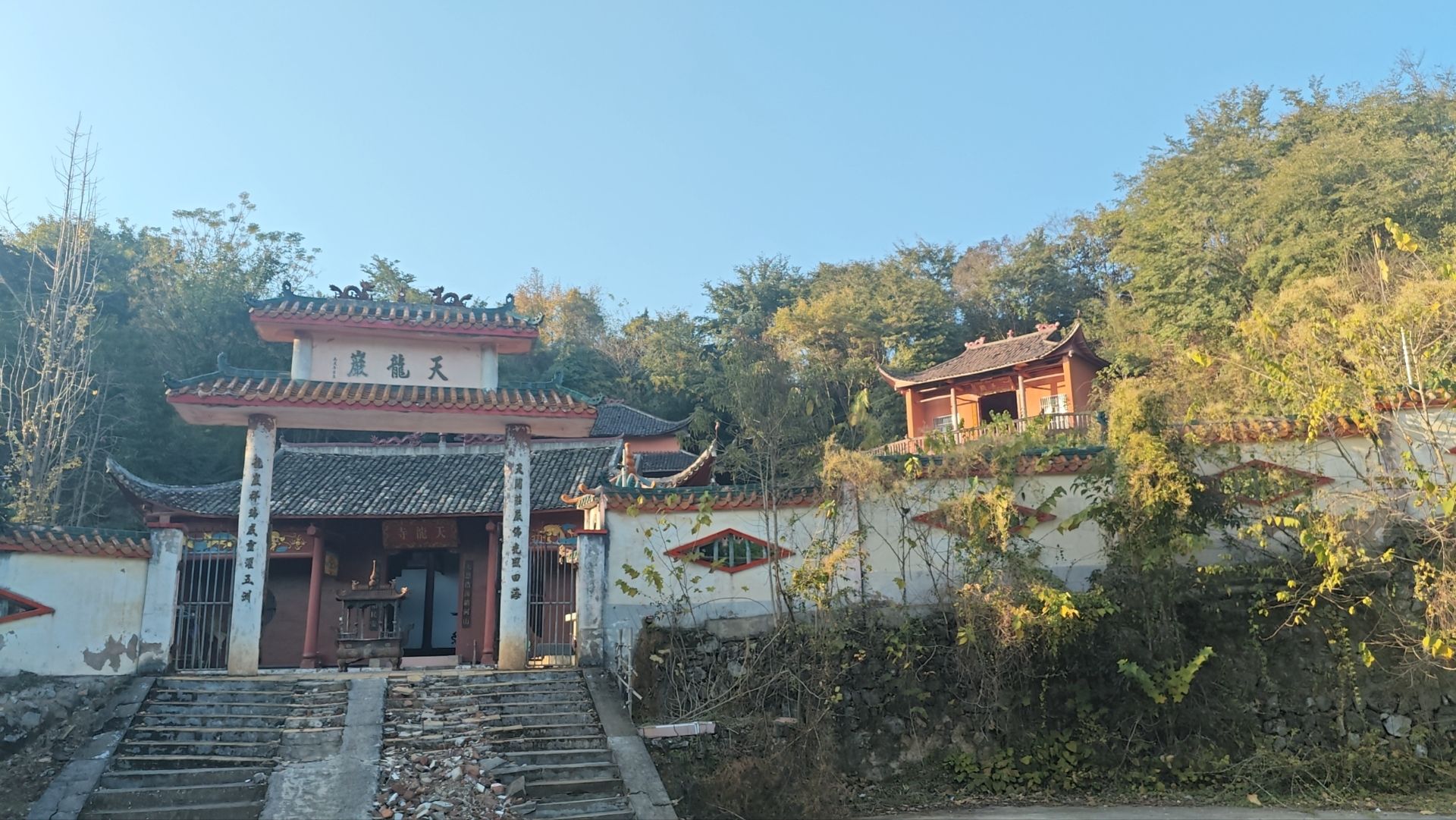 慈化镇天龙寺实景照片