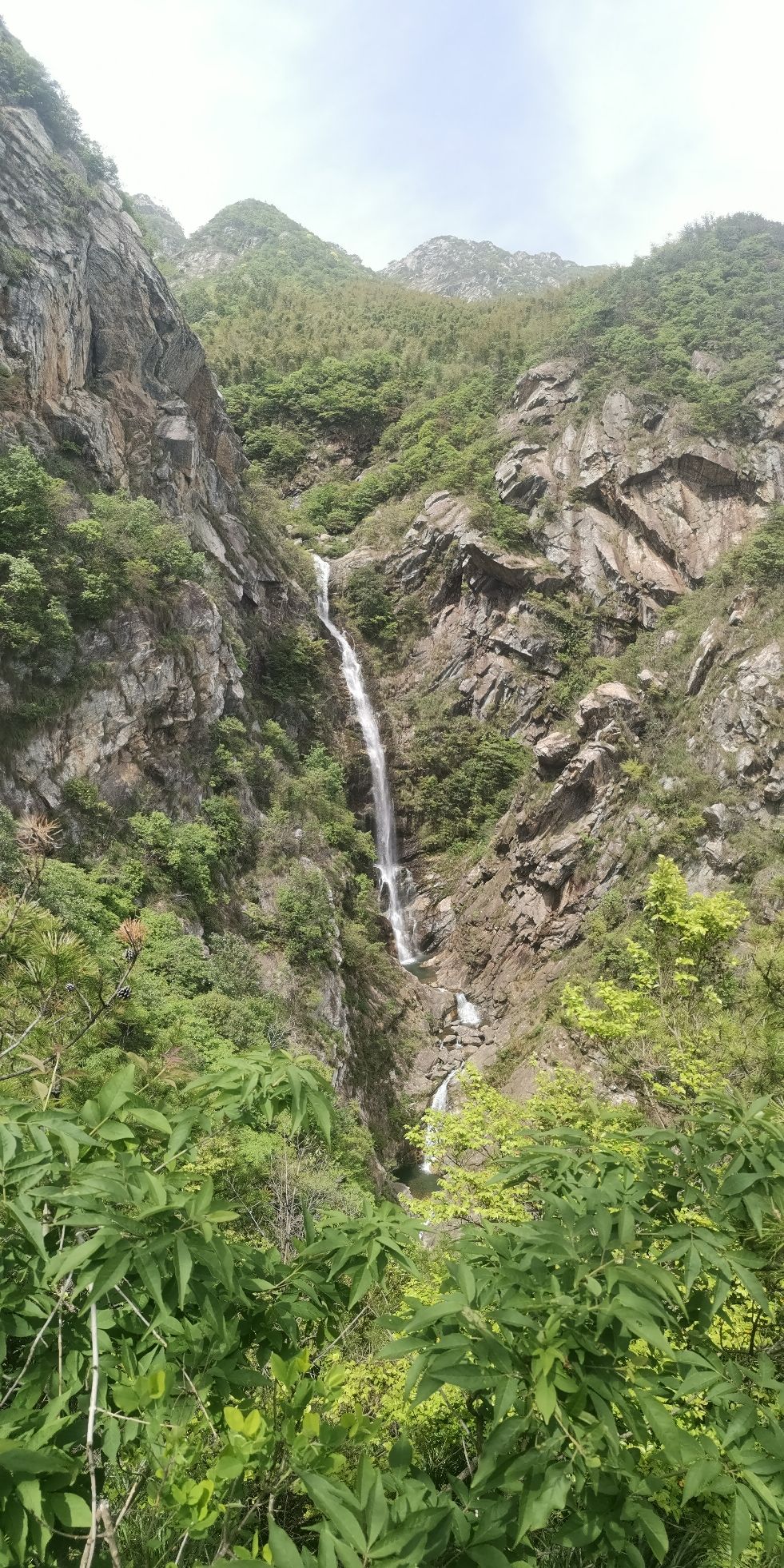 庐山国家级旅游风景名胜区-七彩瀑布